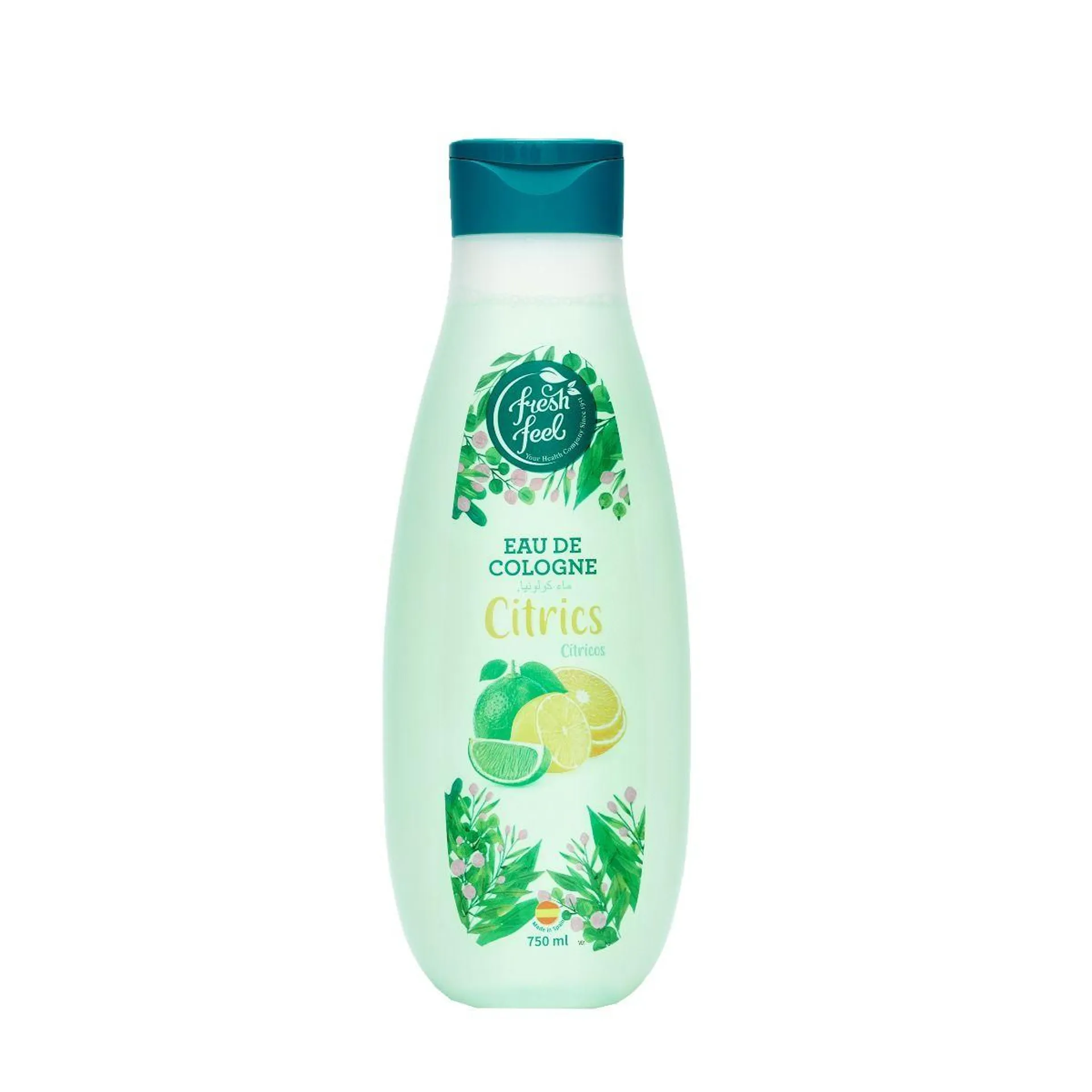 Fresh Feel Colonia Cítrica - Frasco 750 Ml