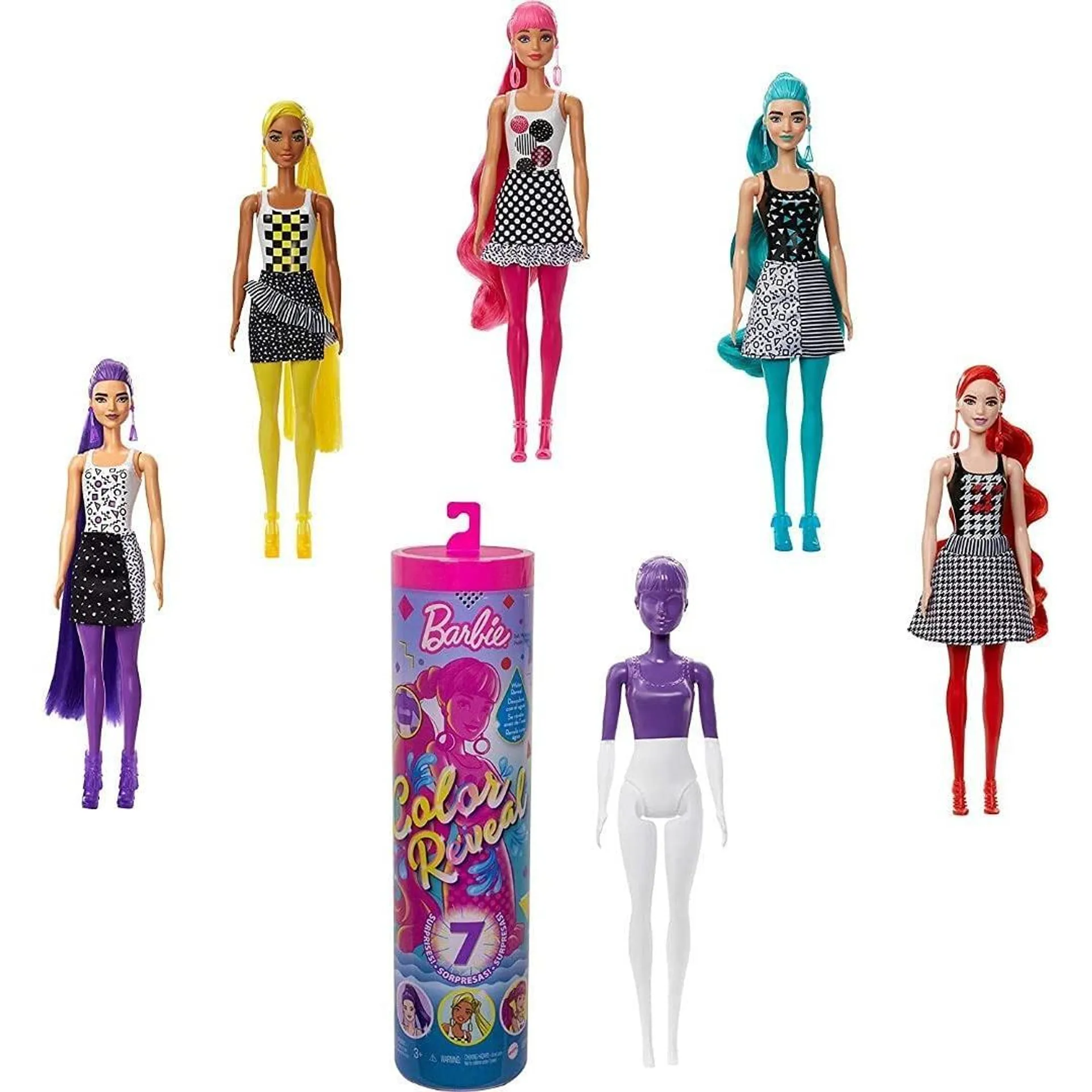 BARBIE COLOR REVEAL MONOCROMÁTICA