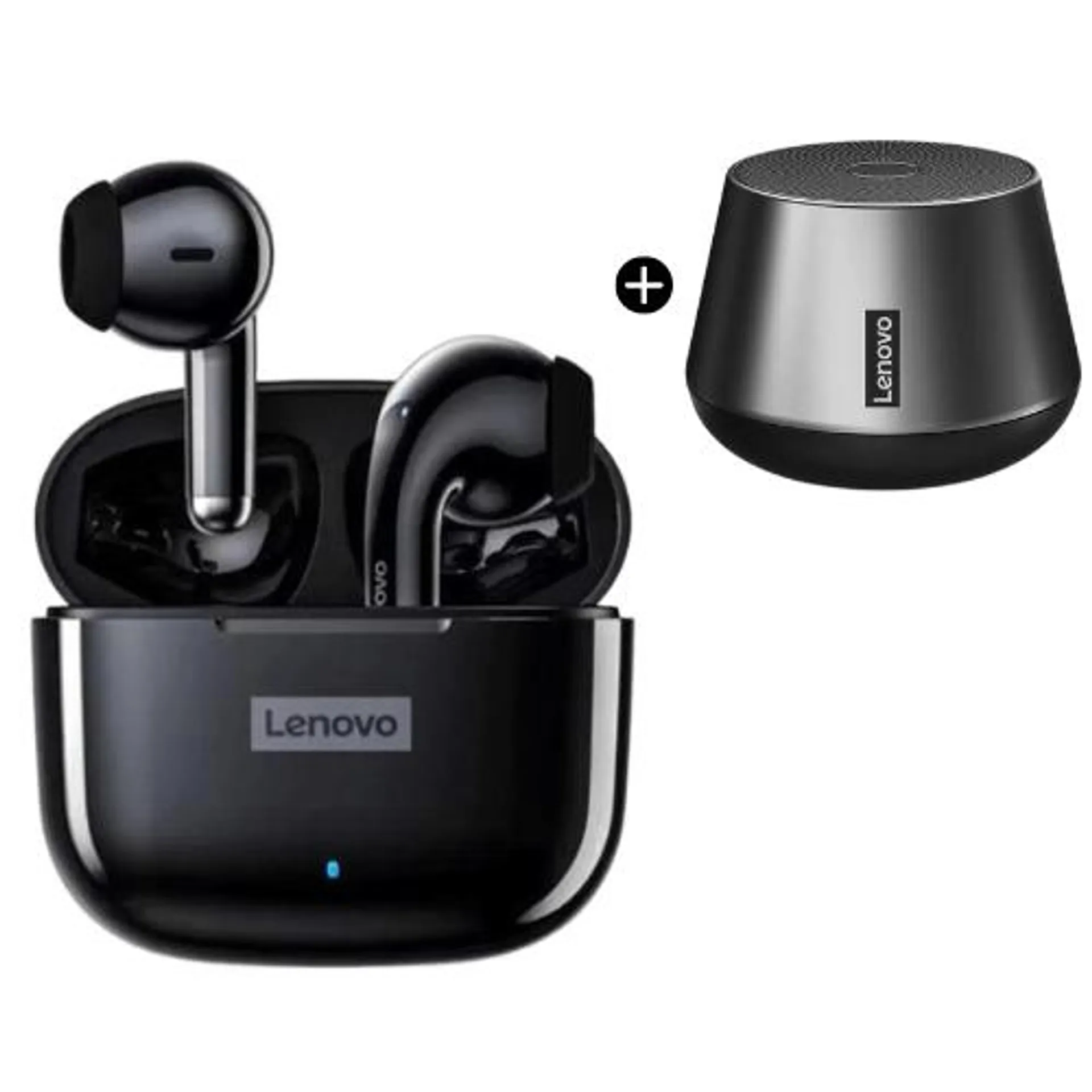 Audifono inalambrico Lenovo LP40 Pro TWS + Parlante K3 Pro