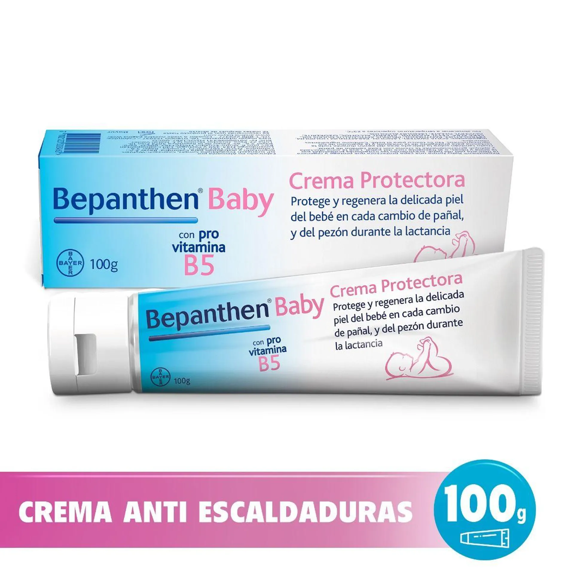 Bepanthen Baby Crema Protectora - Tubo 100 G