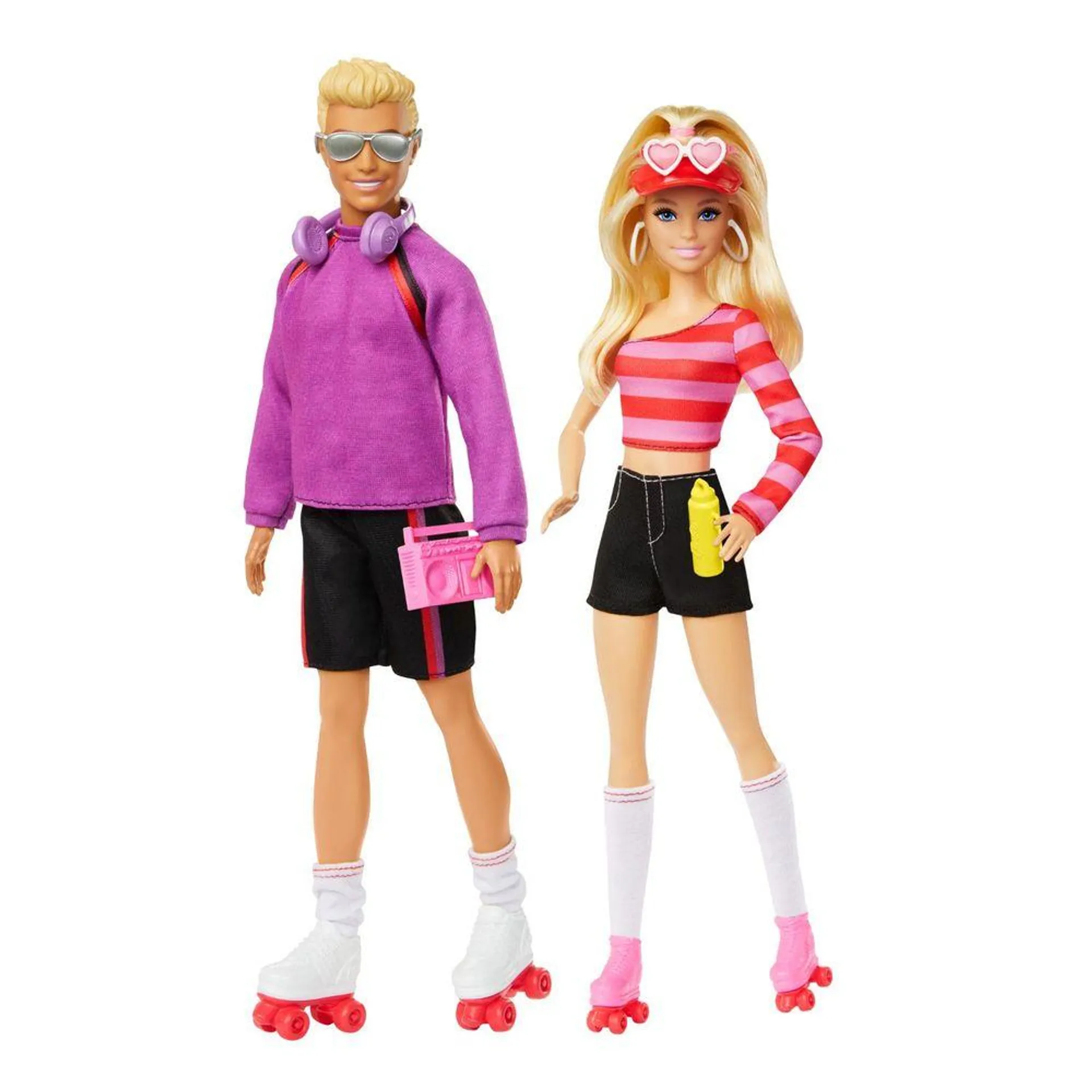 Muñecos Barbie-Ken Patines 65 Aniversario