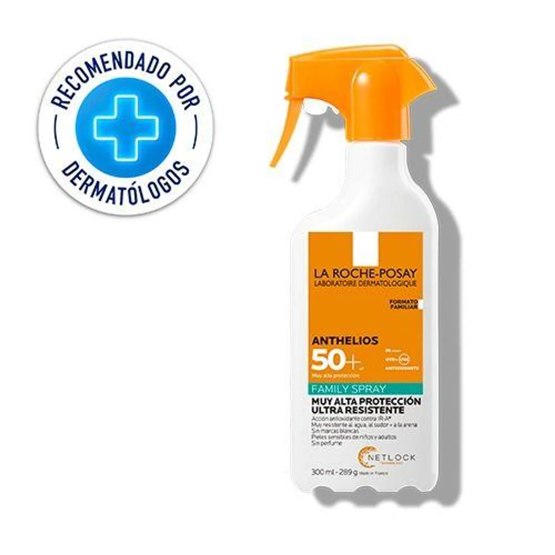 Protector Solar Corporal Anthelios Family Spray FPS50 - Frasco 300 Ml