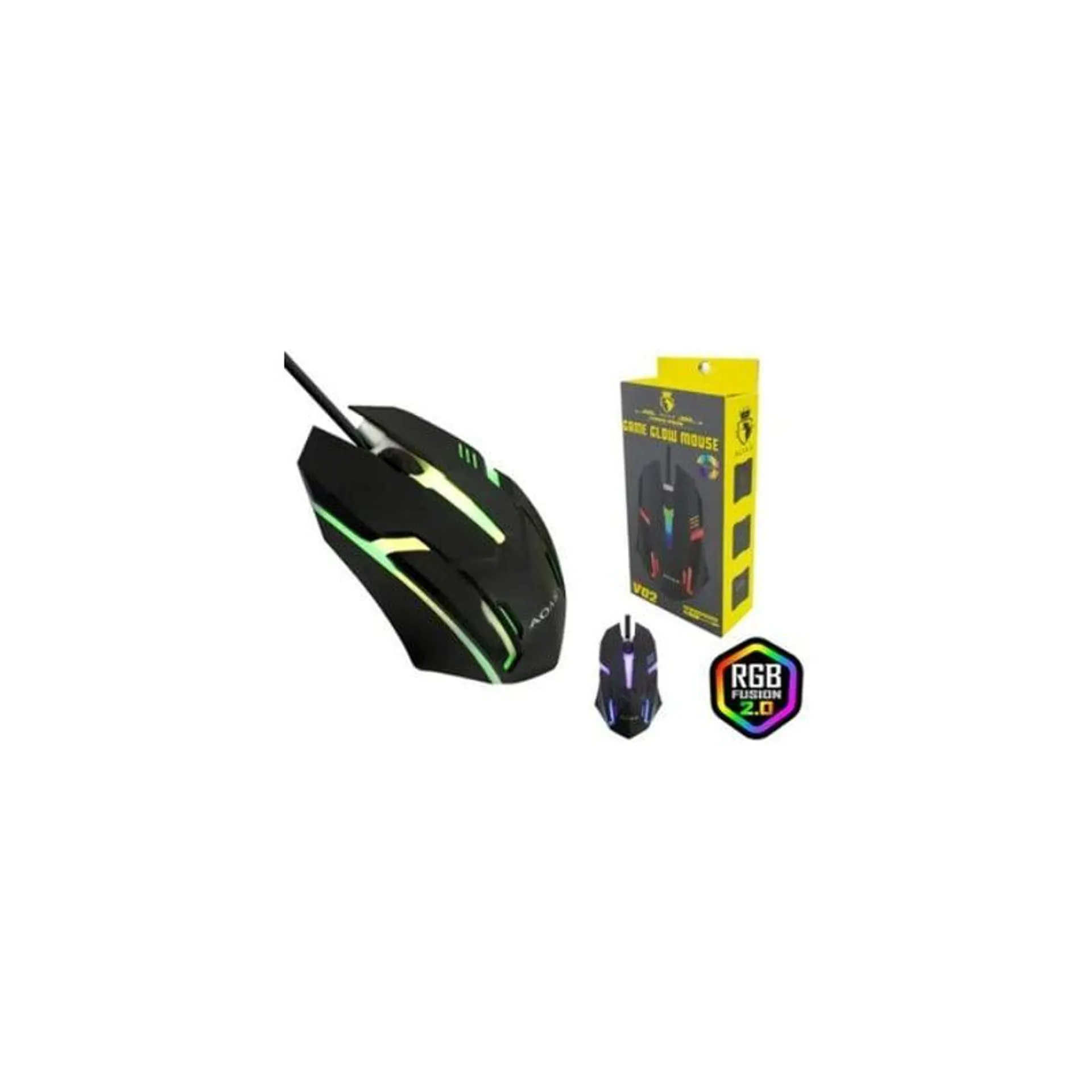 Mouse gamer aoas dpi1200 con usb negro - mause