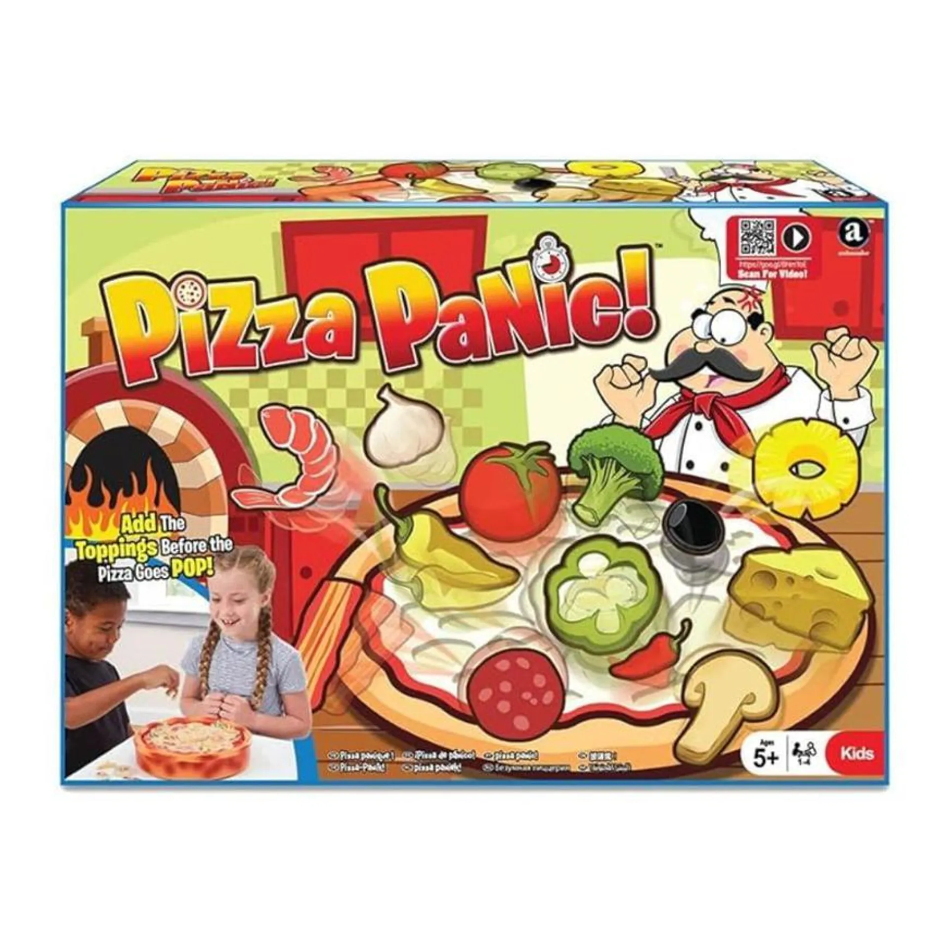 Juego De Mesa Pánico Pizza 26 Piezas