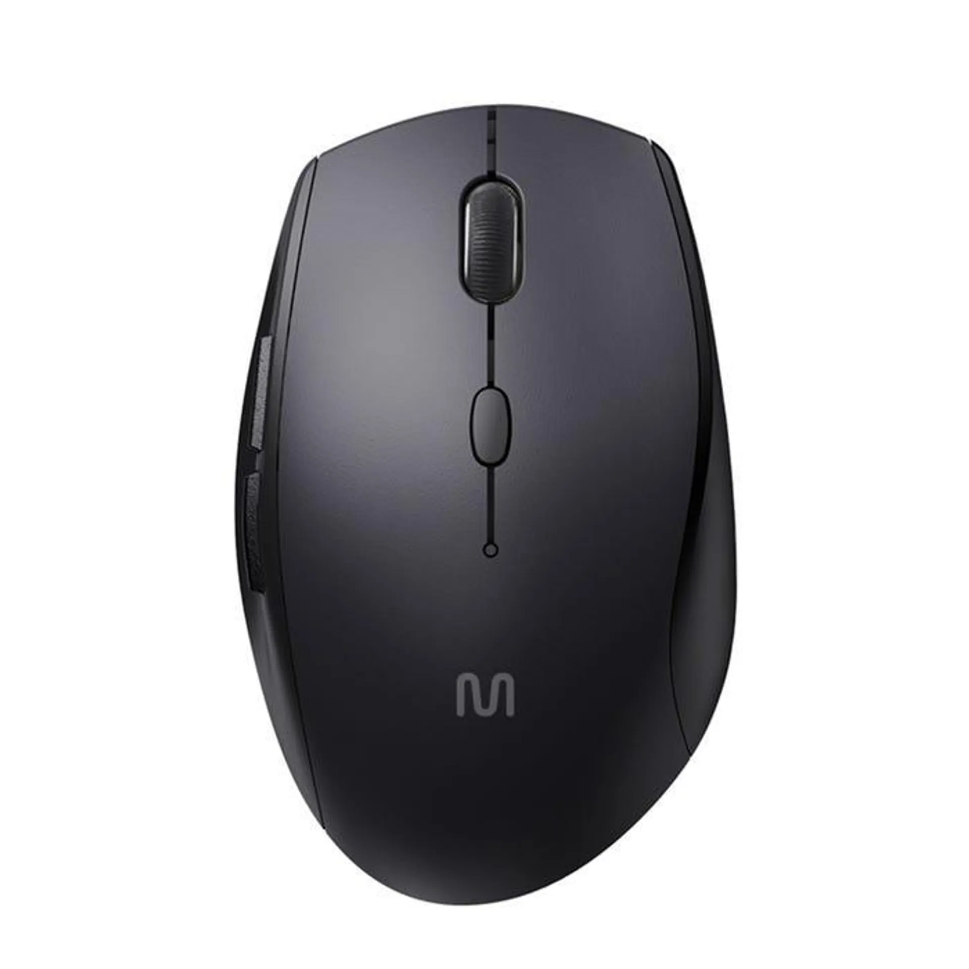 Mouse Inalámbrico 6 Botones Multilaser MO381 Negro