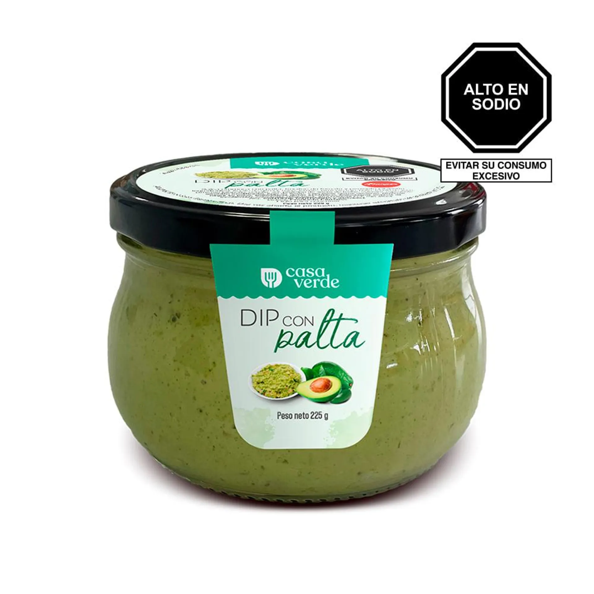 Dip con palta Casa verde x 225gr