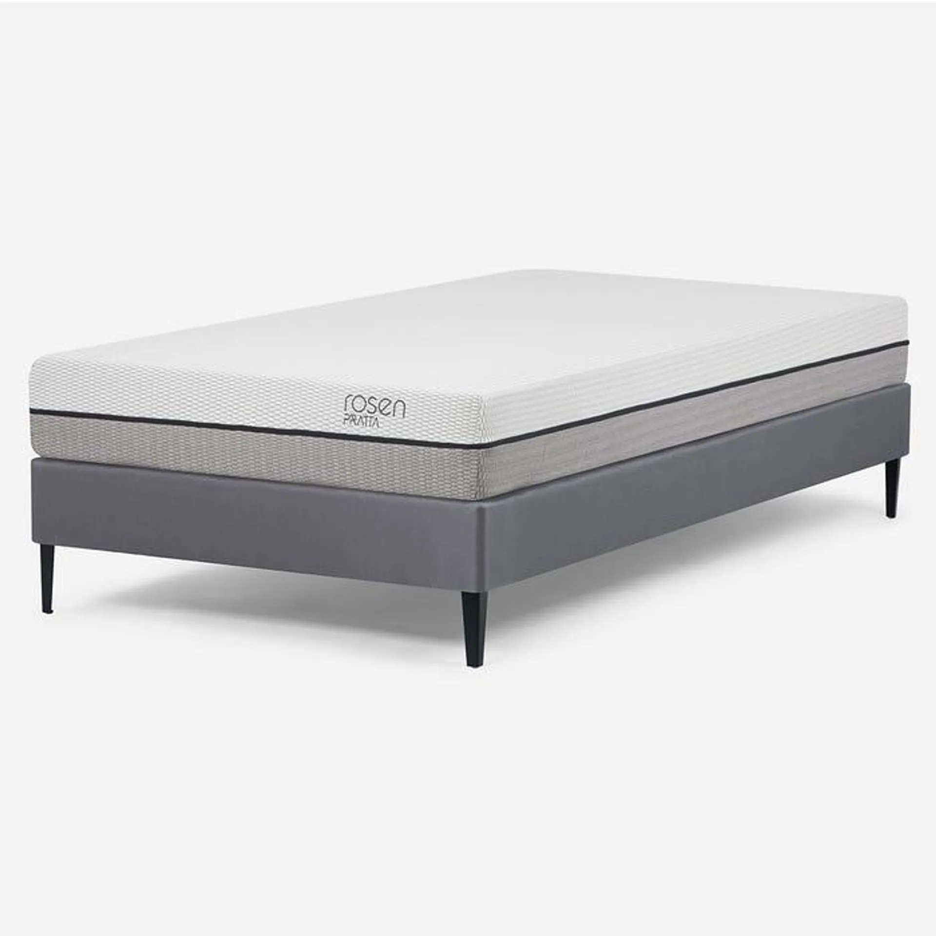 Cama Europea Pratta 1,5 Plazas 105 x 190 cm