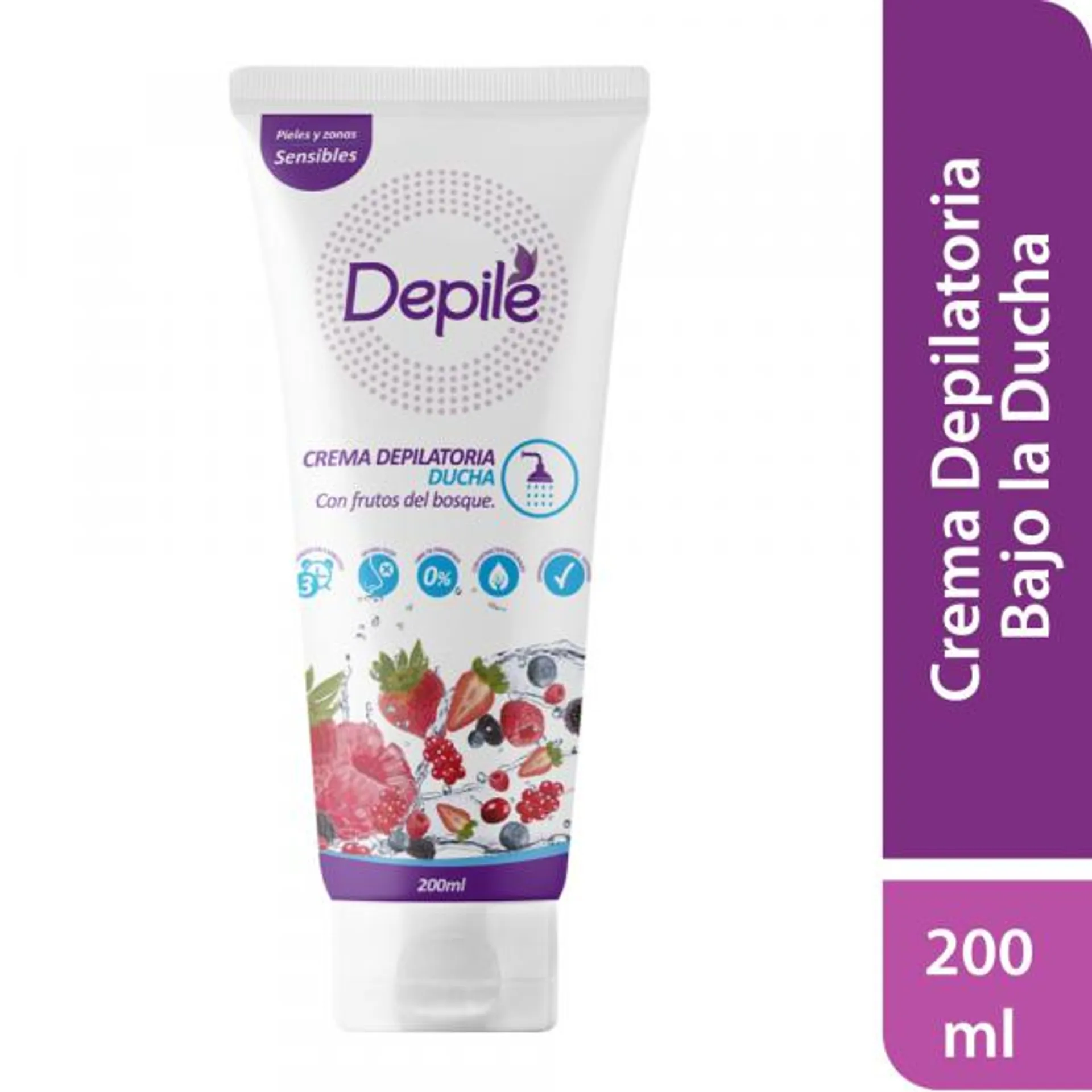 Crema Bajo la Ducha DEPILE Tubo 200ml