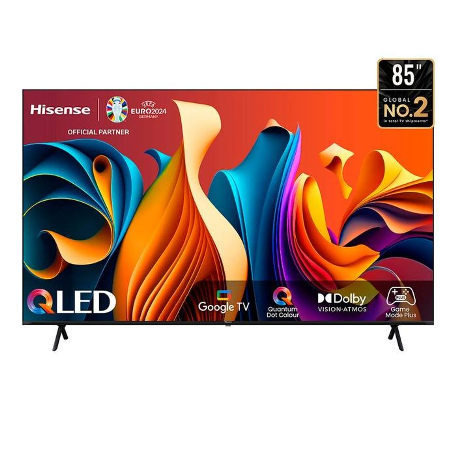 TV Hisense 85" QLED 4K Google TV 85Q6N