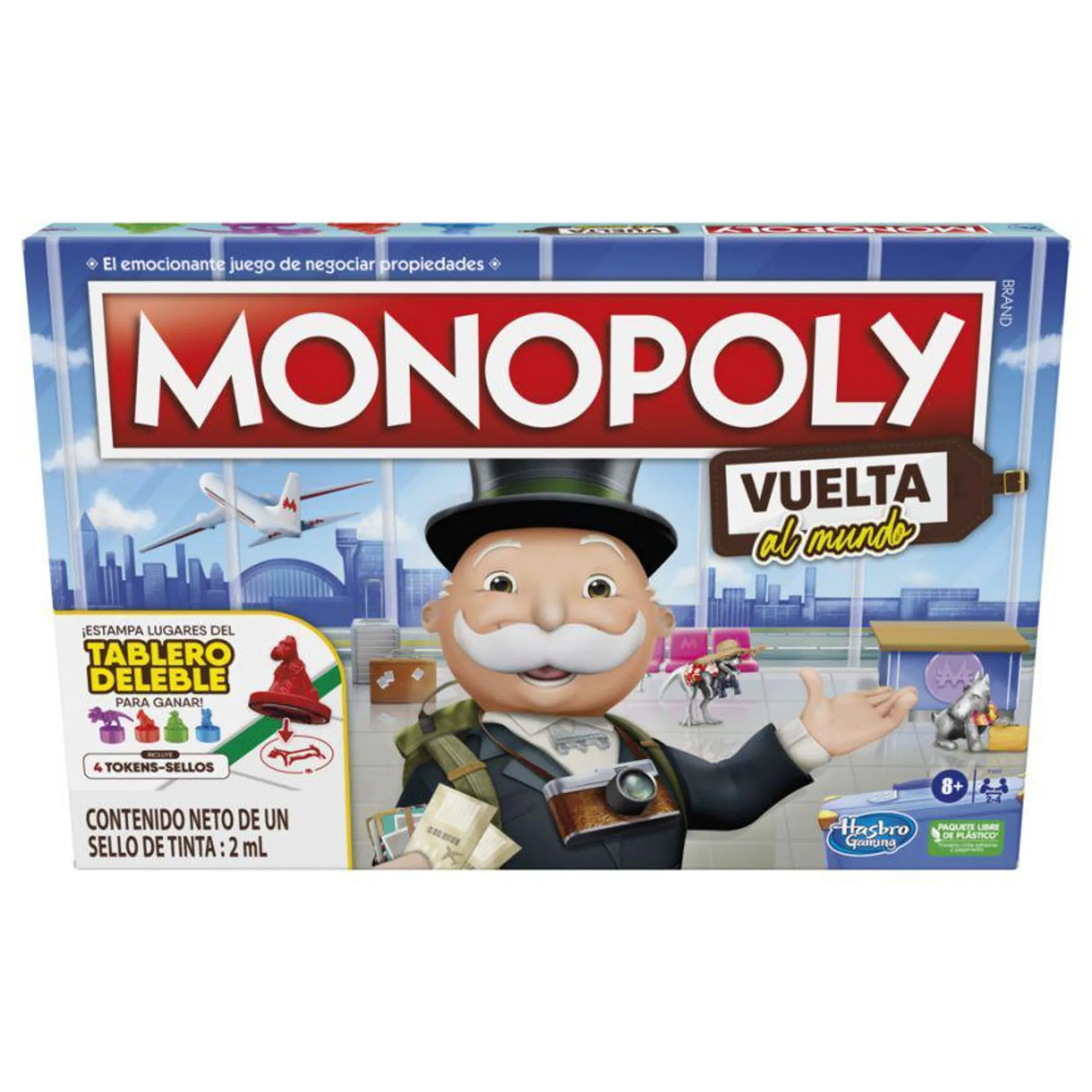 Juego De Mesa Hasbro Gaming Monopoly World Tour