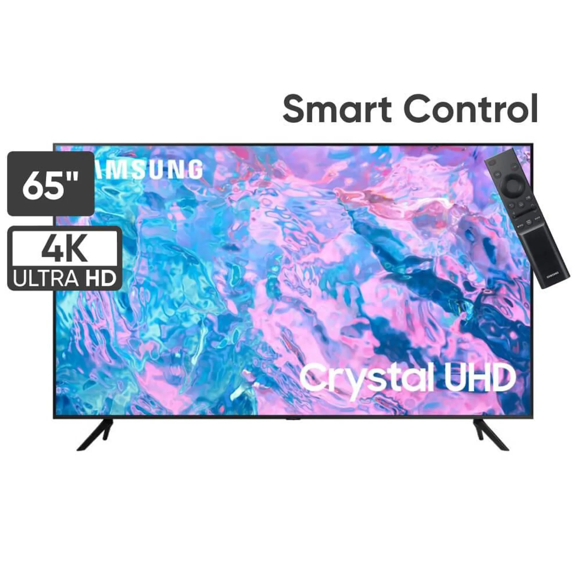 Televisor SAMSUNG Crystal UHD 65" 4K Smart TV UN65CU7000GXPE