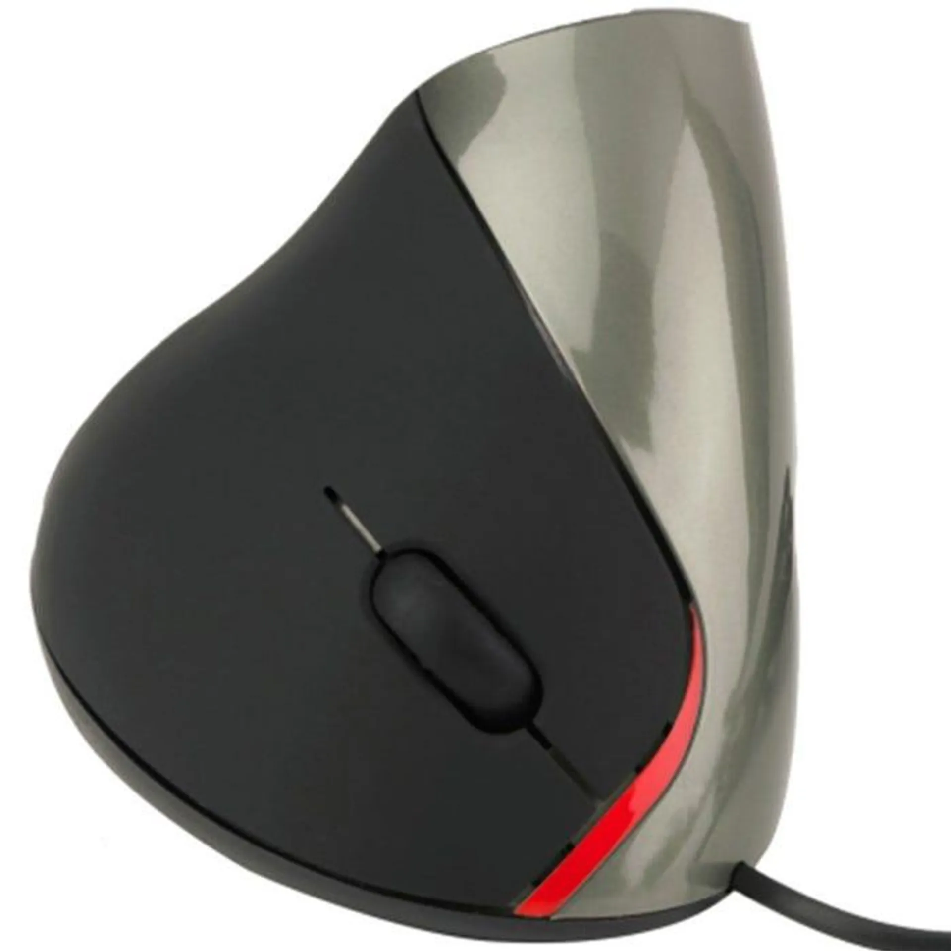 Mouse Ergonómico Vertical Gris