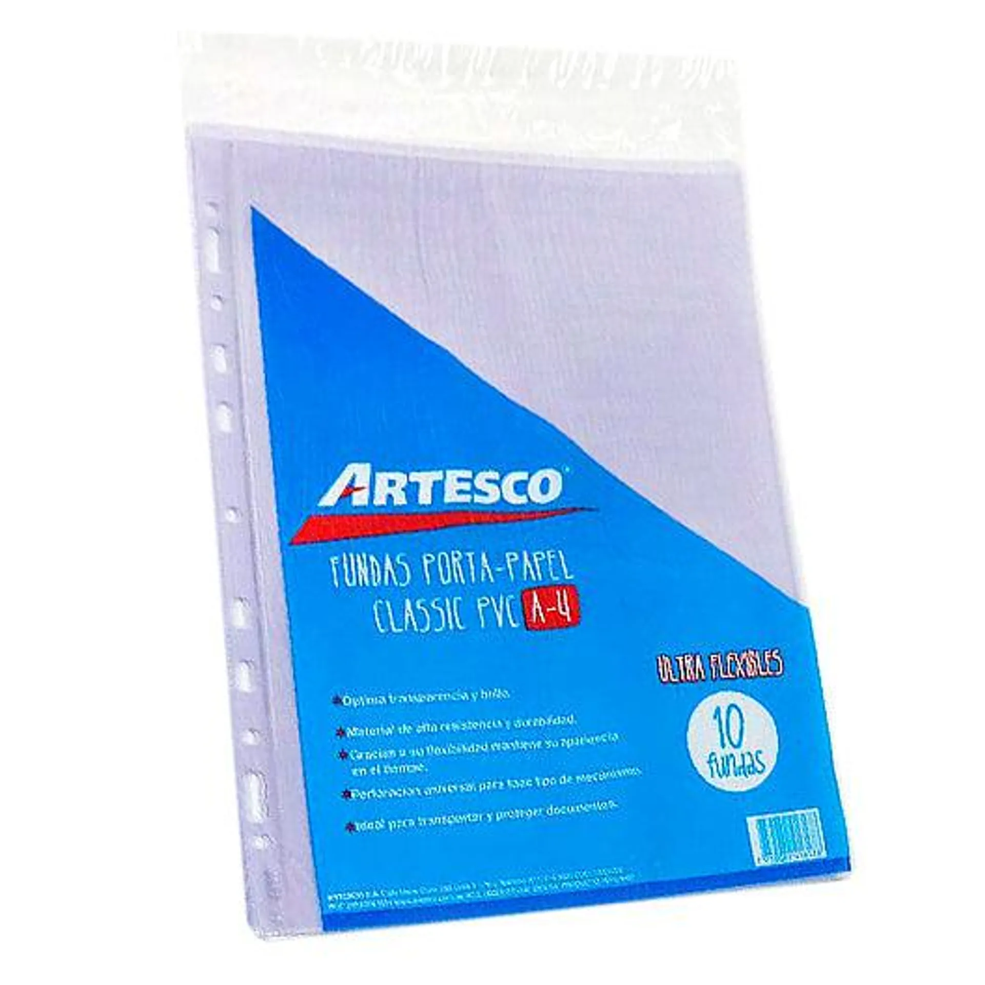 Micas Portapapel Mica Artesco de PVC A4 Clásico