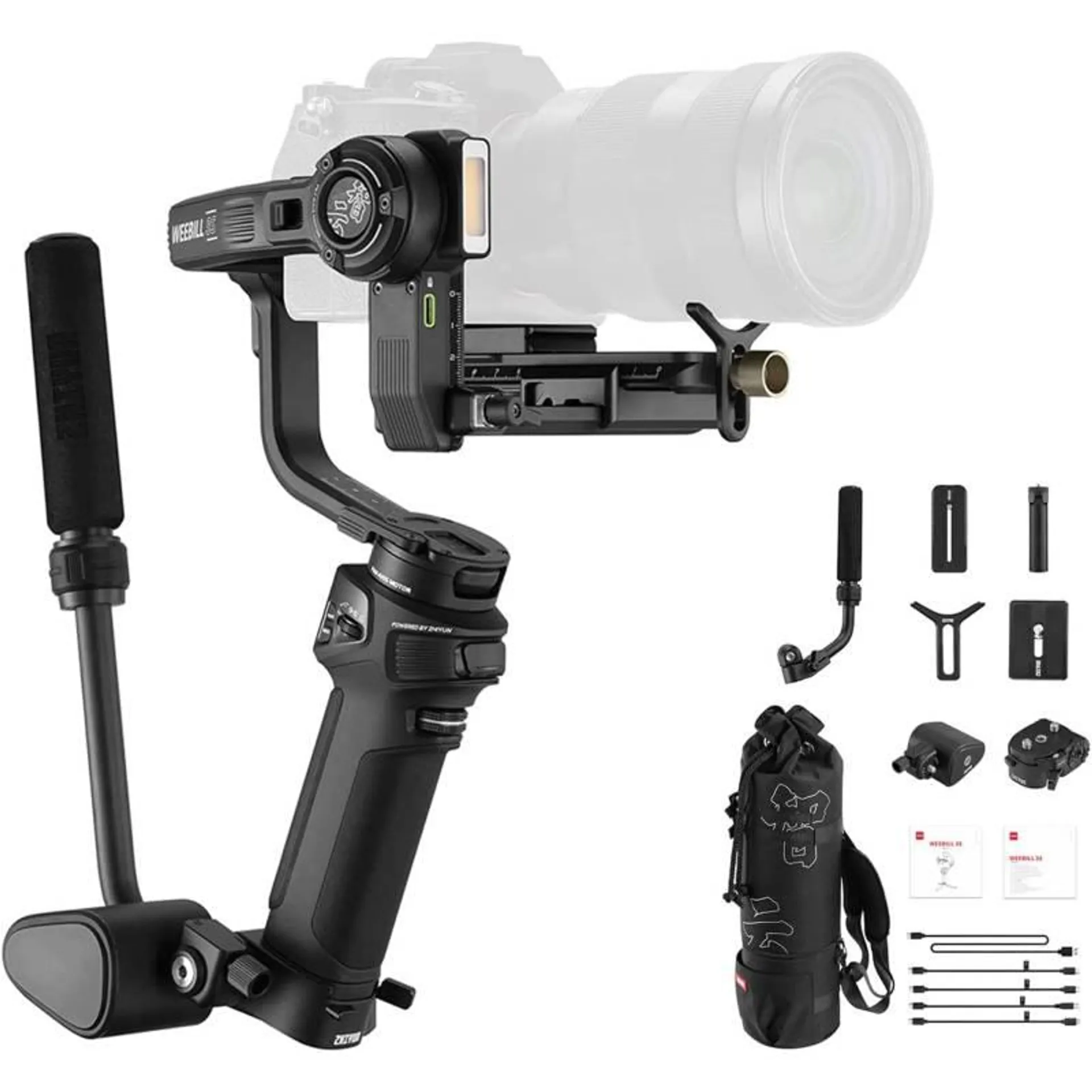 Estabilizador Zhiyun Weebill 3S Combo para Cámaras