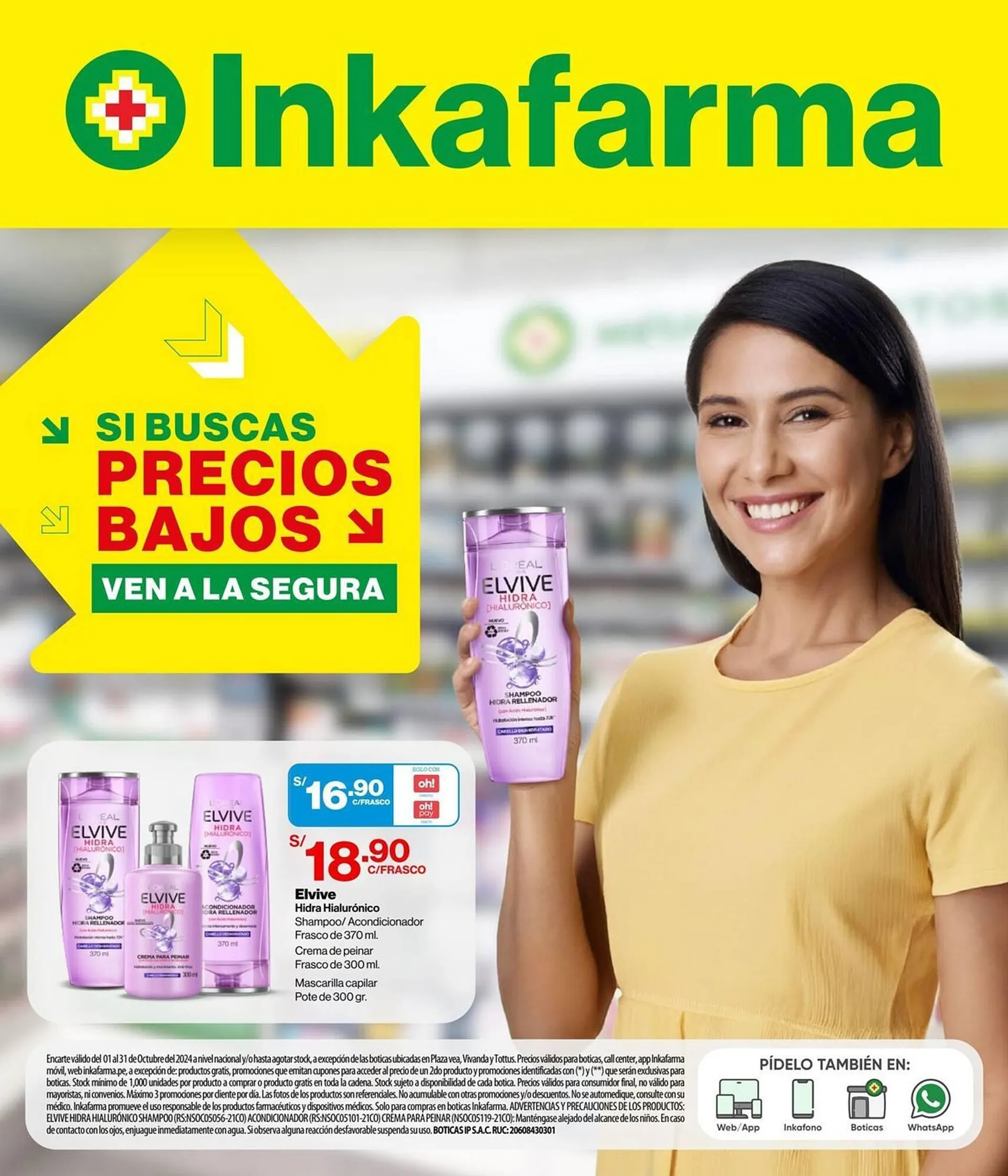 Catalogo de Catálogo InkaFarma 2 de octubre al 31 de octubre 2024 - Pag 1