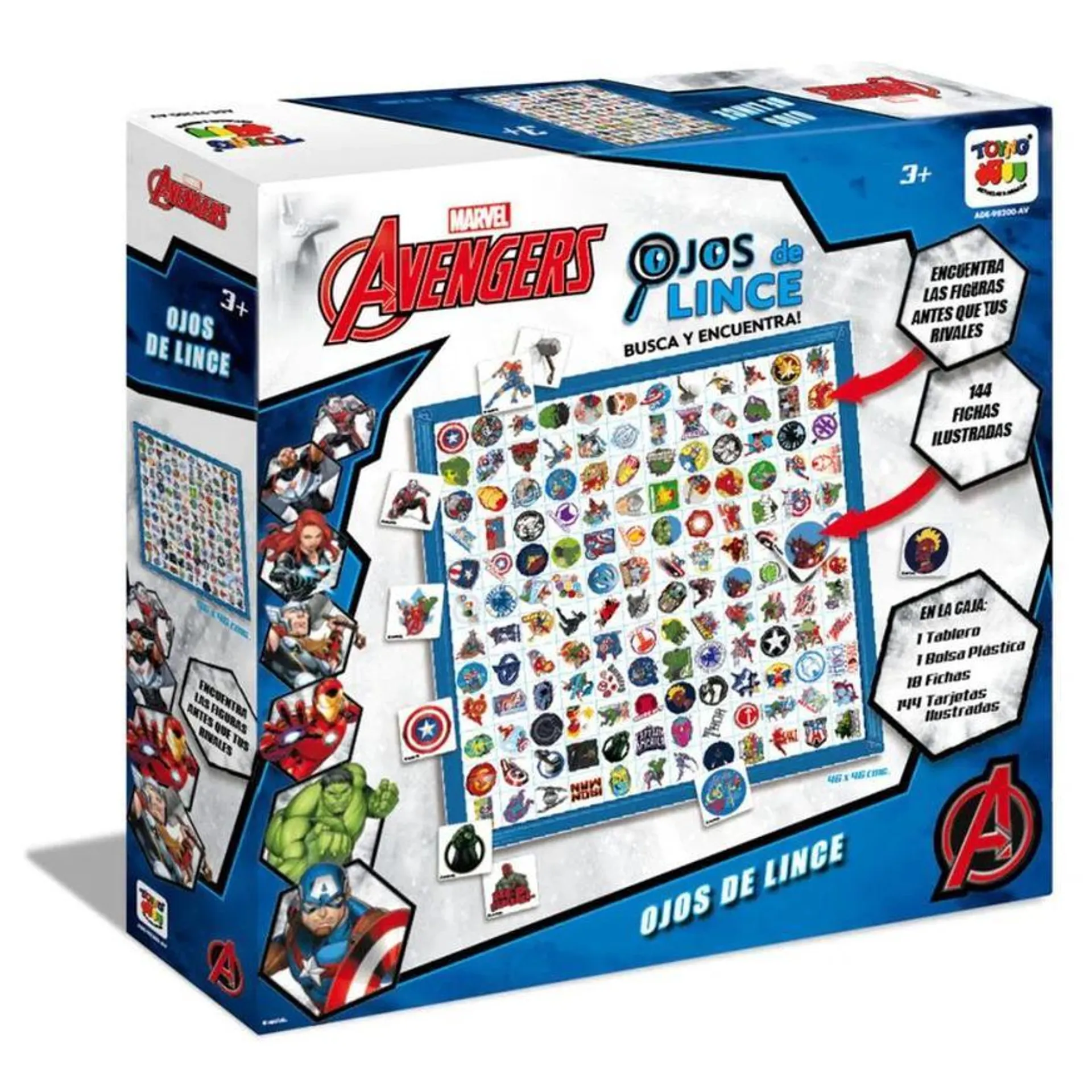 Juego De Mesa Avengers Ojos De Lince