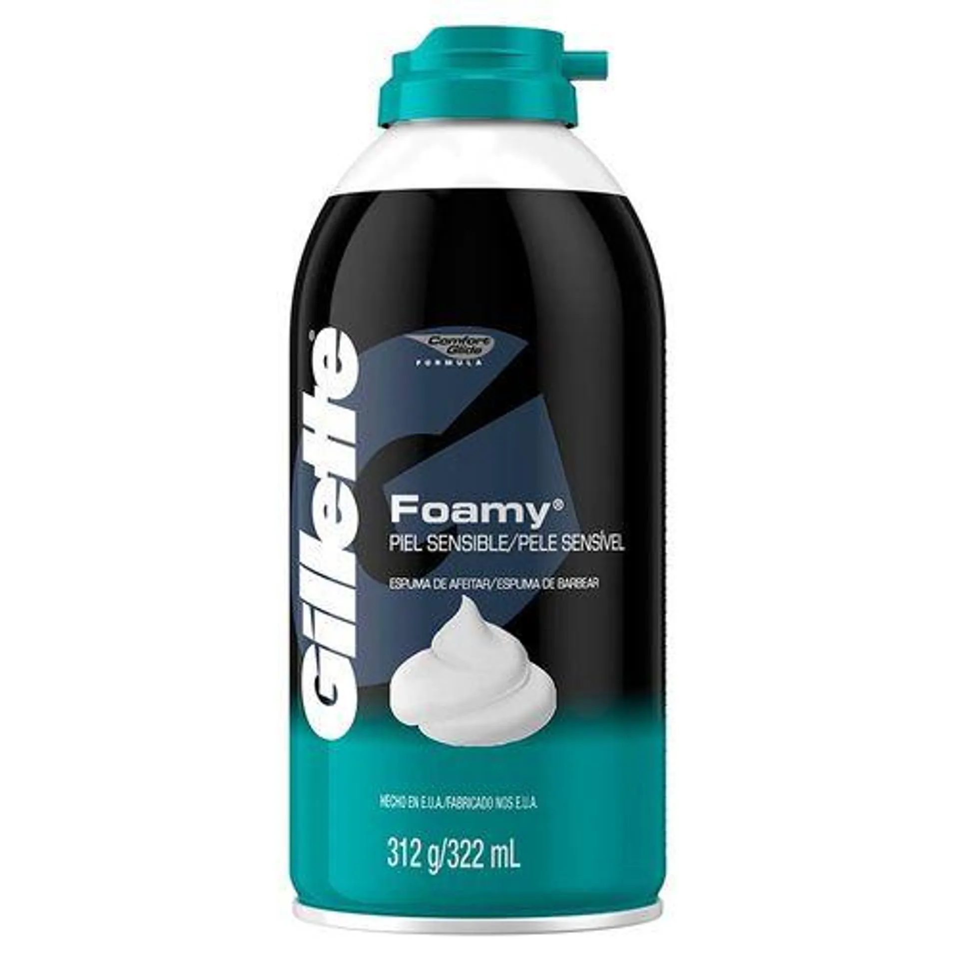 Gillette Foamy Piel Sensible - Frasco 322Ml