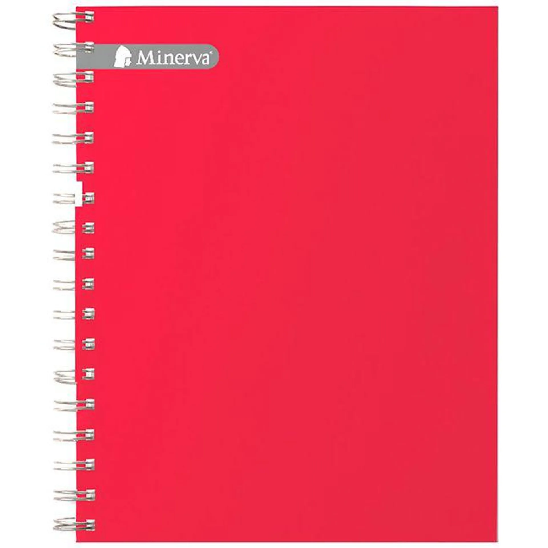 Cuaderno MINERVA Cuadriculado Anillado Universitario 6DV Tapa Dura