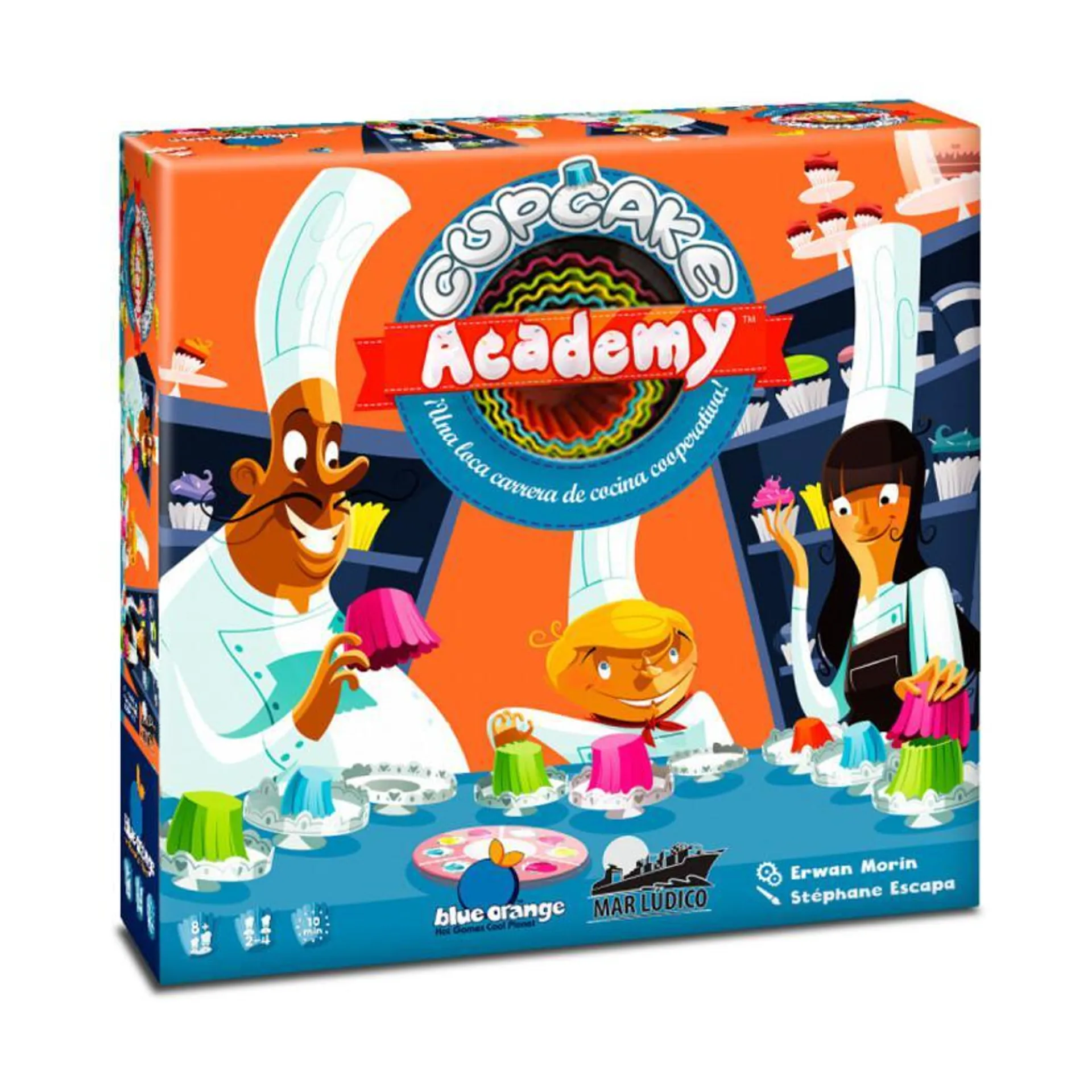 Juego De Mesa Mar Ludico Academia De Cupcakes