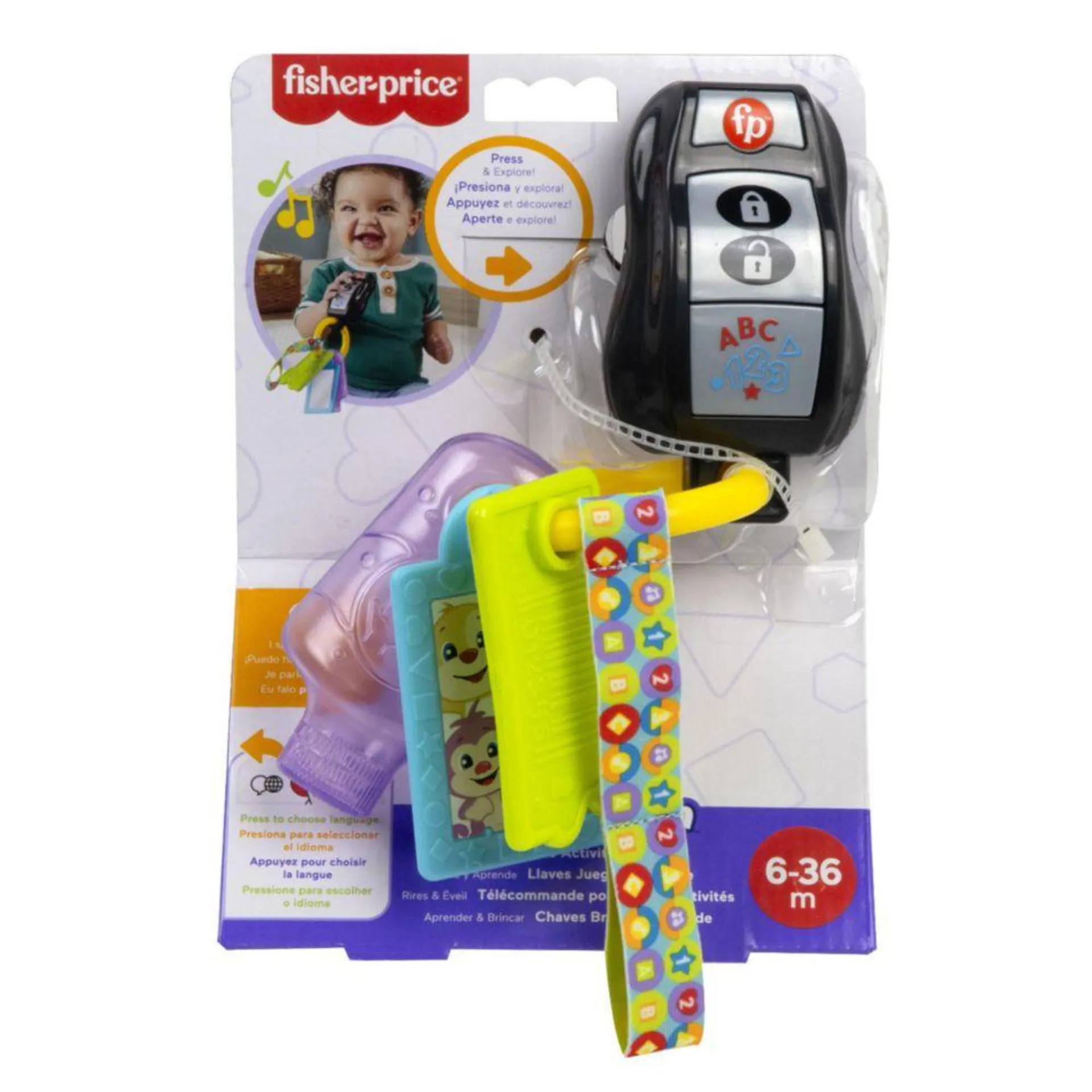 Juguete Para Bebes Fisher Price Llaves Juega Y Aprende