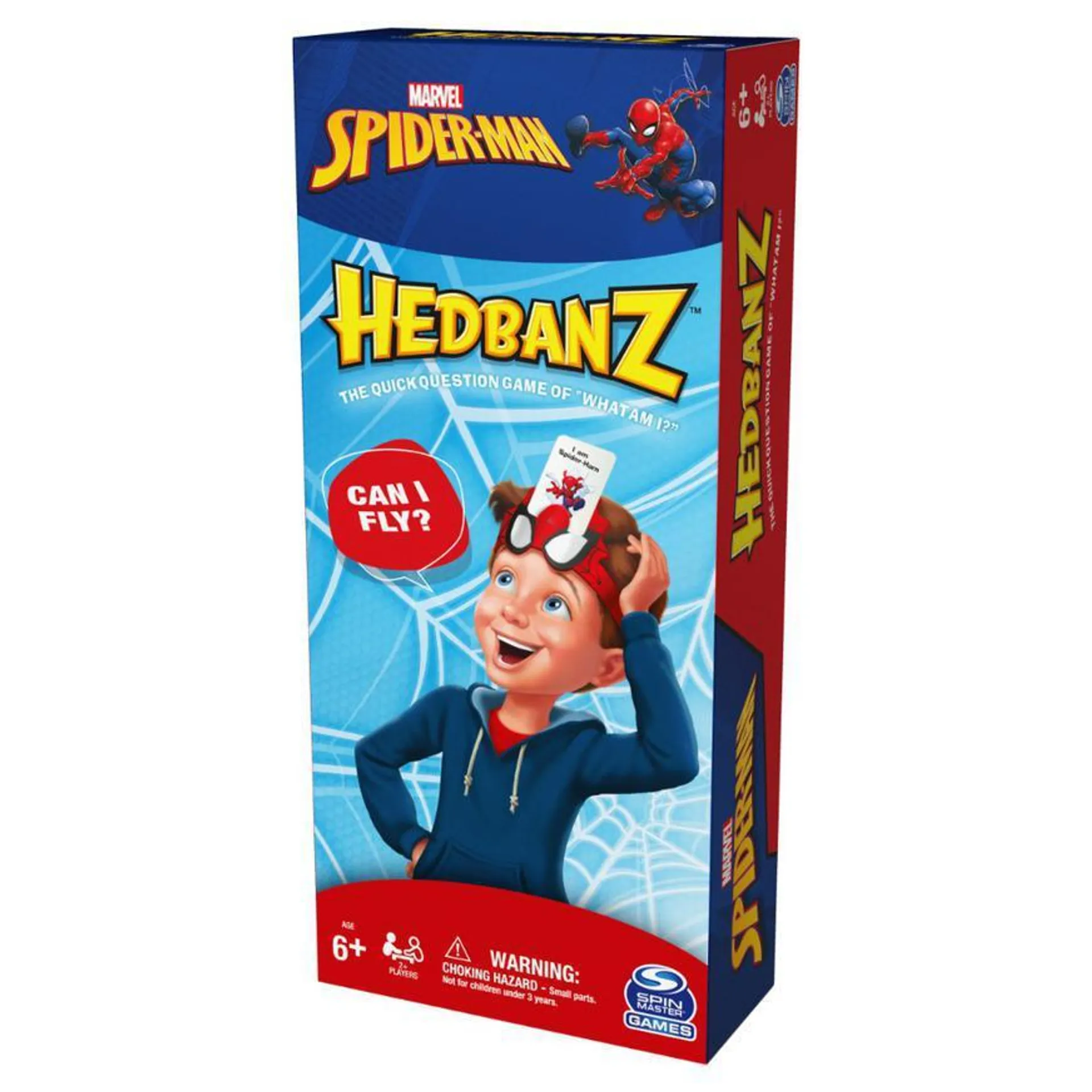 Juego De Mesa Spin Master Games Hedbanz Spiderman