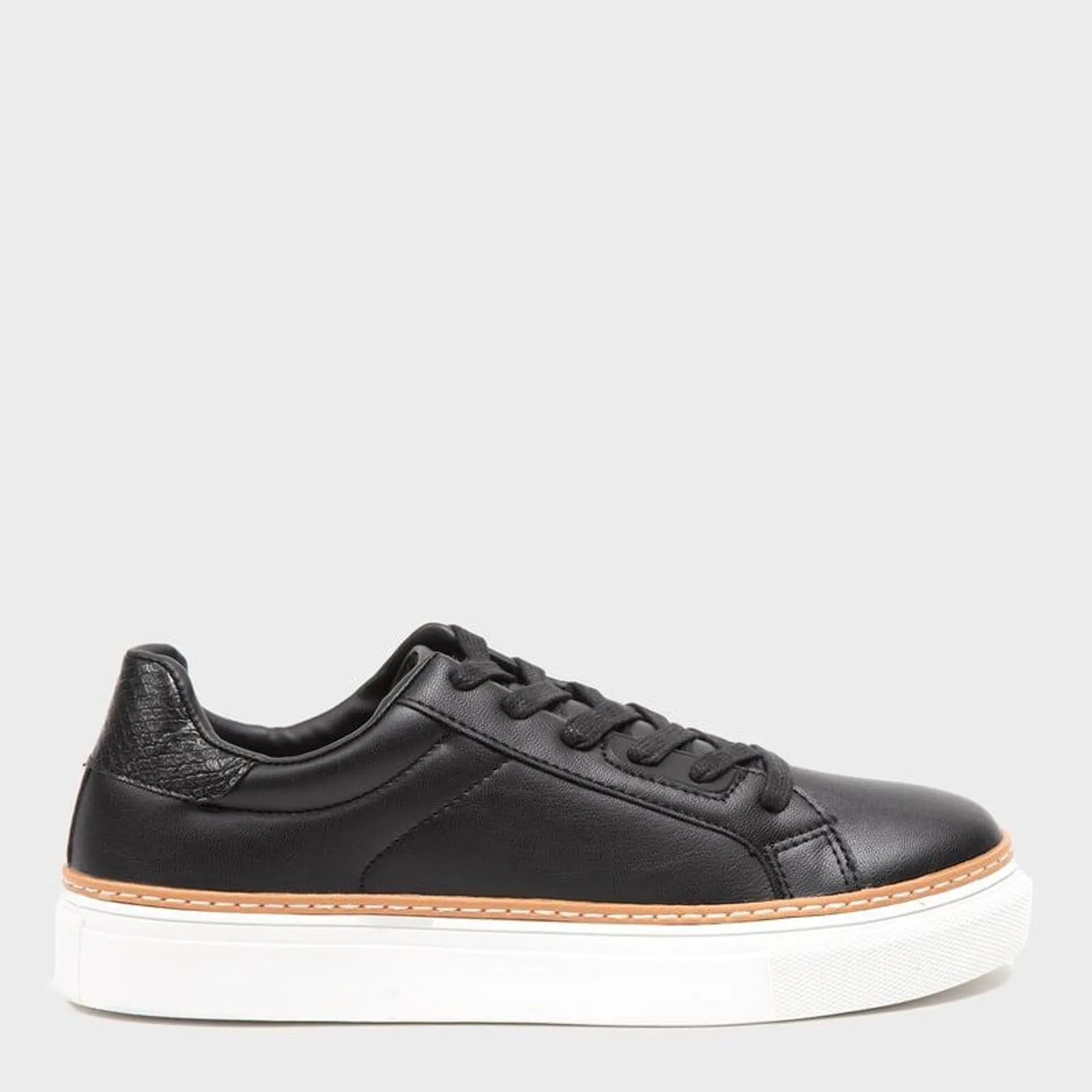 Zapatillas Urbanas Mujer Basement Bambisto Ne Negro