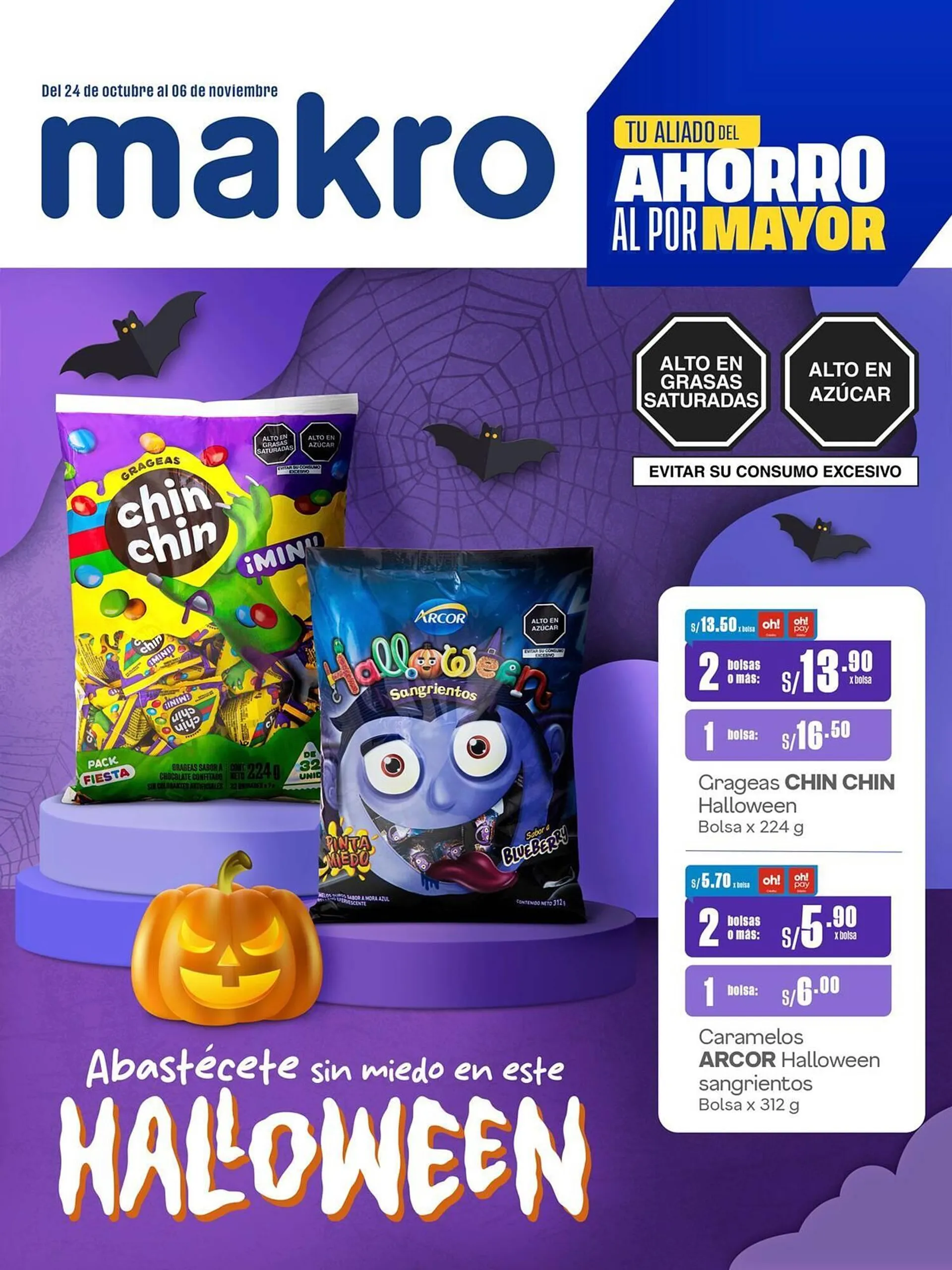 Catalogo de Catálogo Makro 28 de octubre al 6 de noviembre 2024 - Pag 1