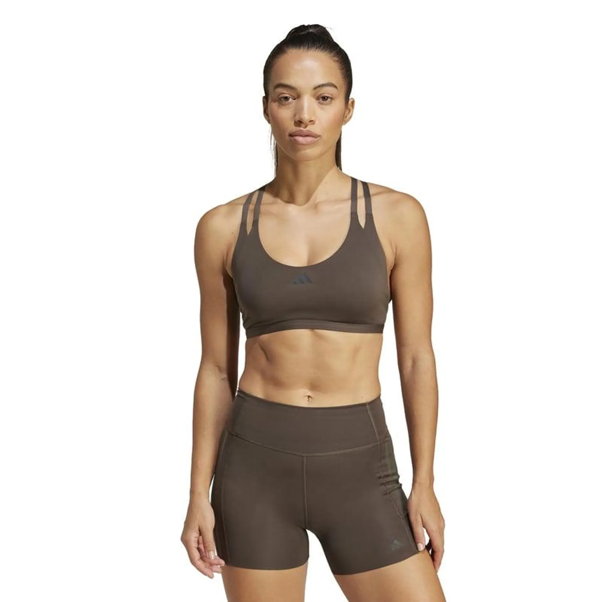 Top Deportivo Training Mujer Adidas Luxe Aeroimpact- Soporte Ligero -aeroready