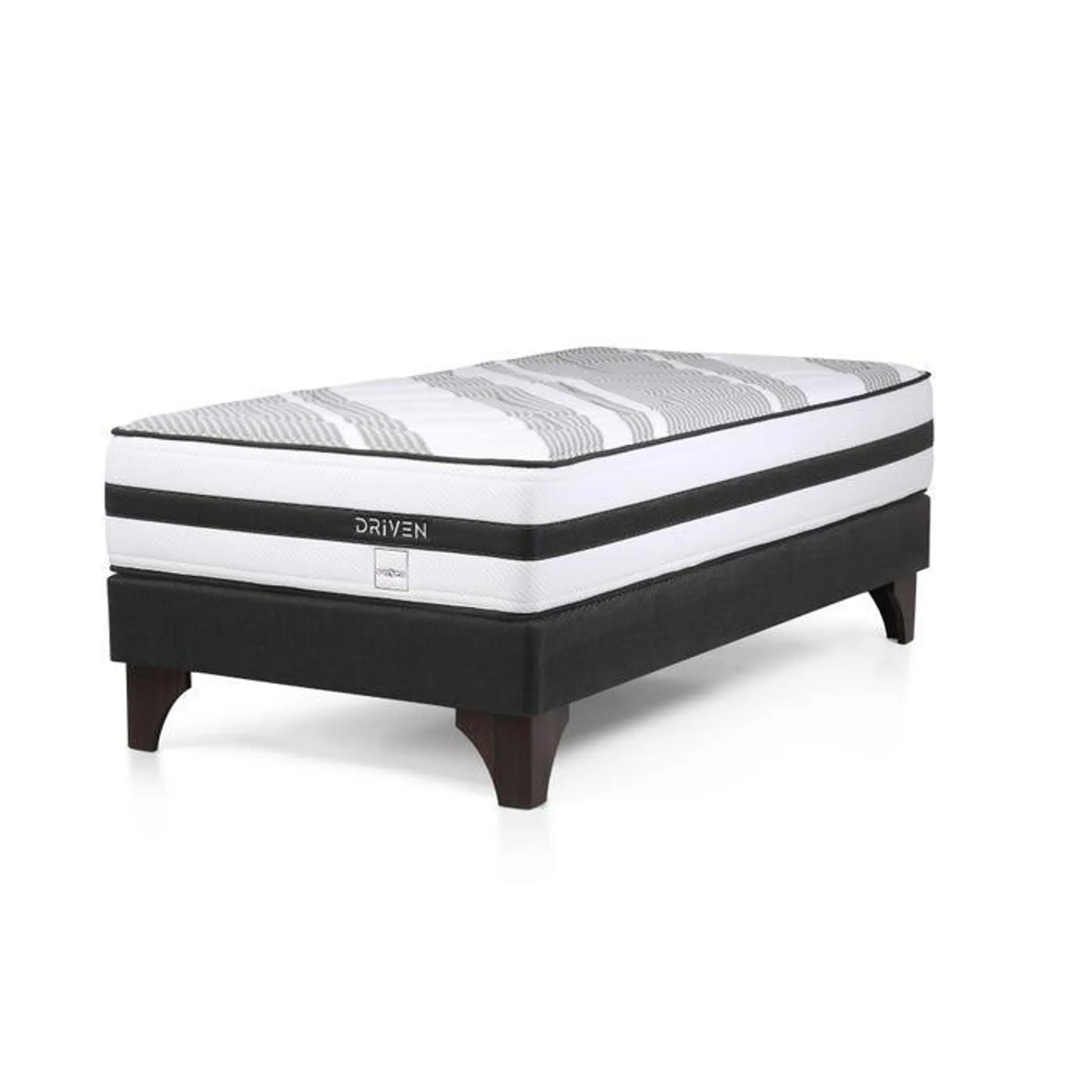 Cama Europea Driven 1 Plaza 90 x 190 cm