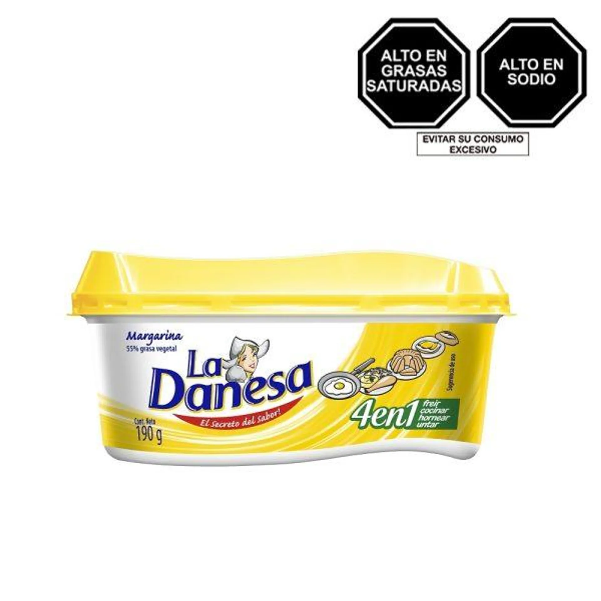 Margarina La Danesa pote 190g