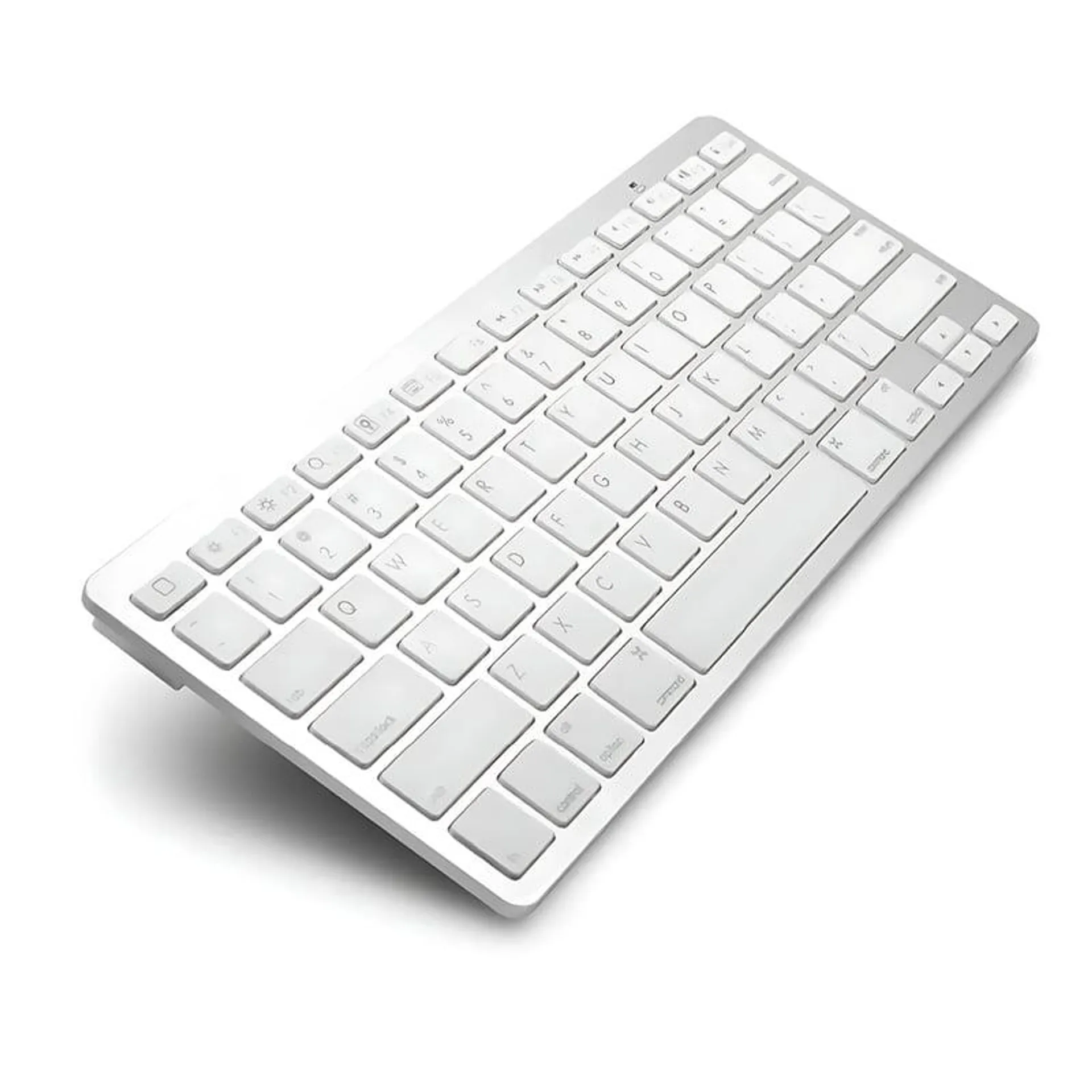 Teclado Bluetooth Inalámbrico Ultra Delgado BK3001 - Blanco - M