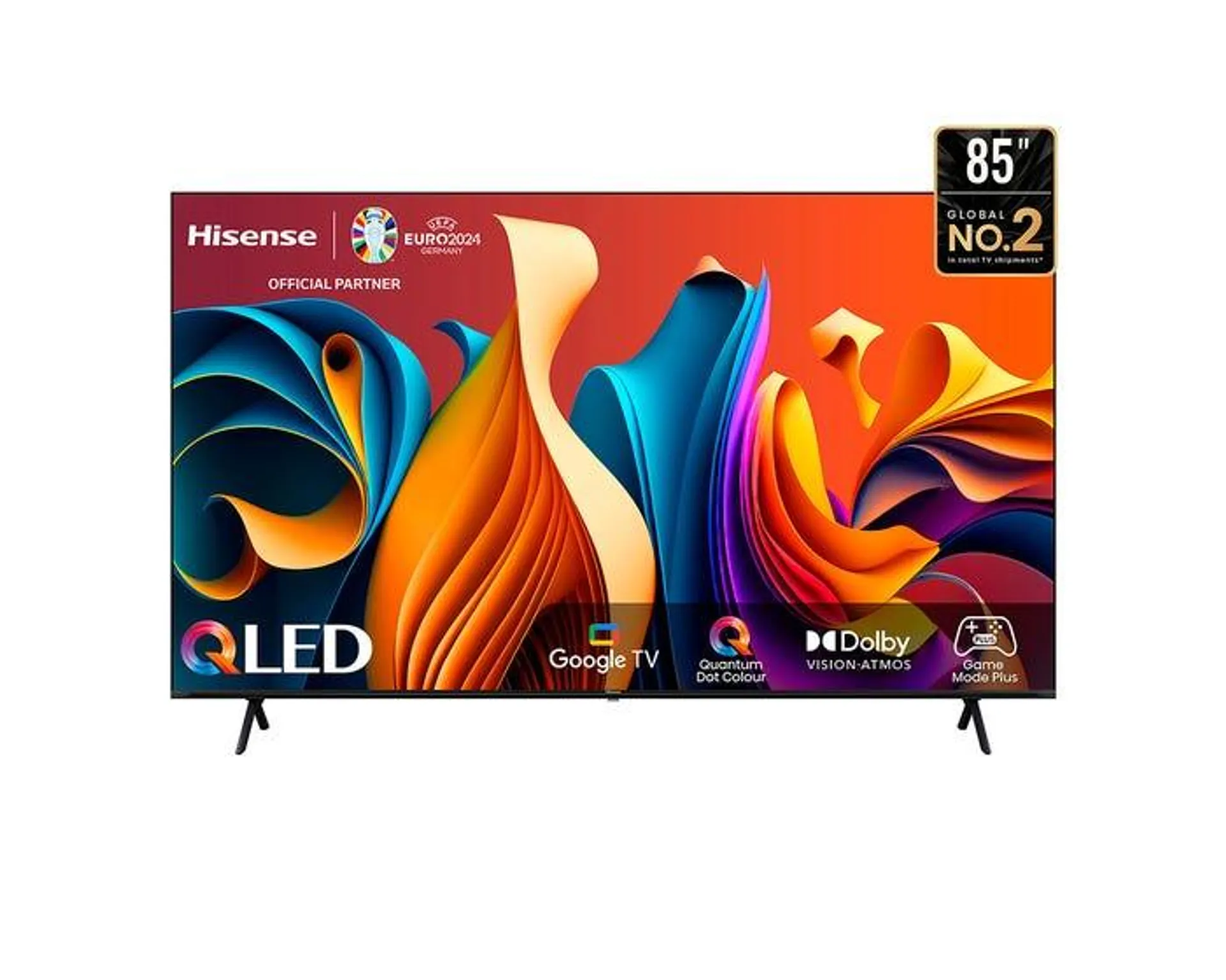 Televisor Hisense Smart TV 85" QLED 4K UHD 85Q6N