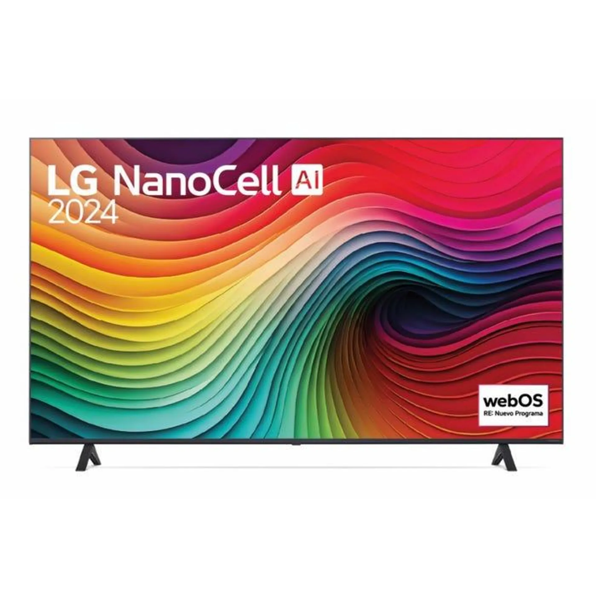 TV LG 65" NanoCell 4K UHD ThinQ AI WebOS 65NANO80TSA 2024