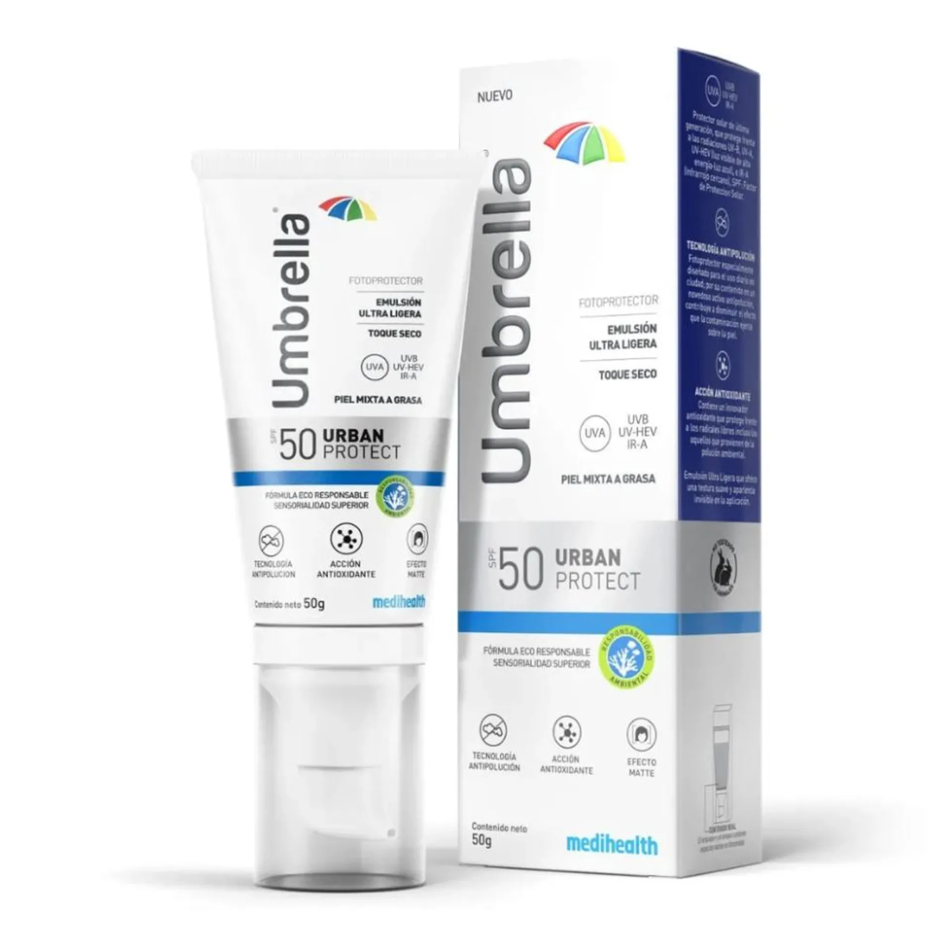 Umbrella Urban SPF50 Protector Solar en Emulsión x 50 g