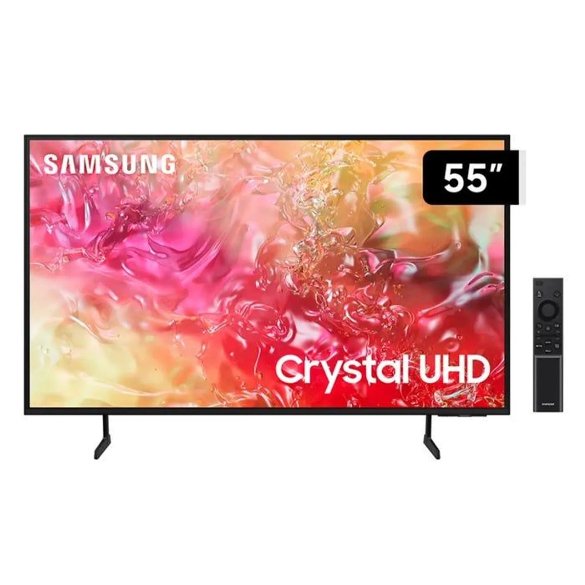 TV Samsung 55'' LED Crystal 4K UHD Tizen DU7000 2024