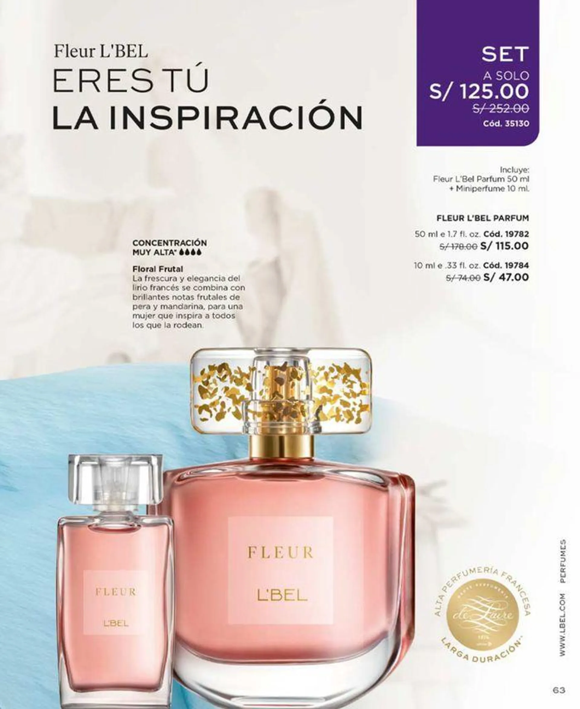 Catalogo de Belleza única Belleza Peruana C/10 7 de mayo al 15 de junio 2024 - Pag 63