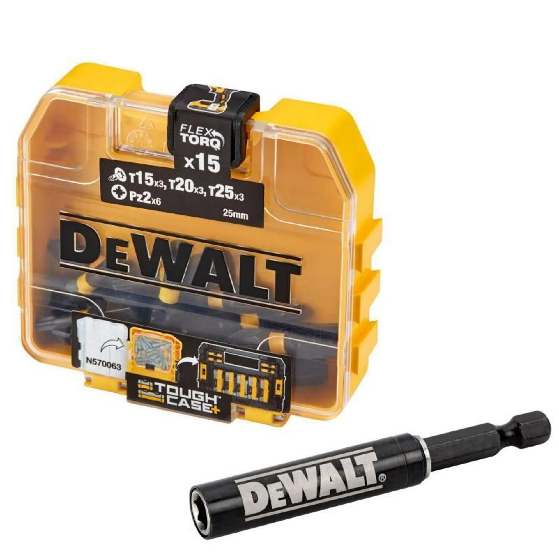 Juego de Punta para Atornillar 16 Piezas DT70522T-QZ Dewalt