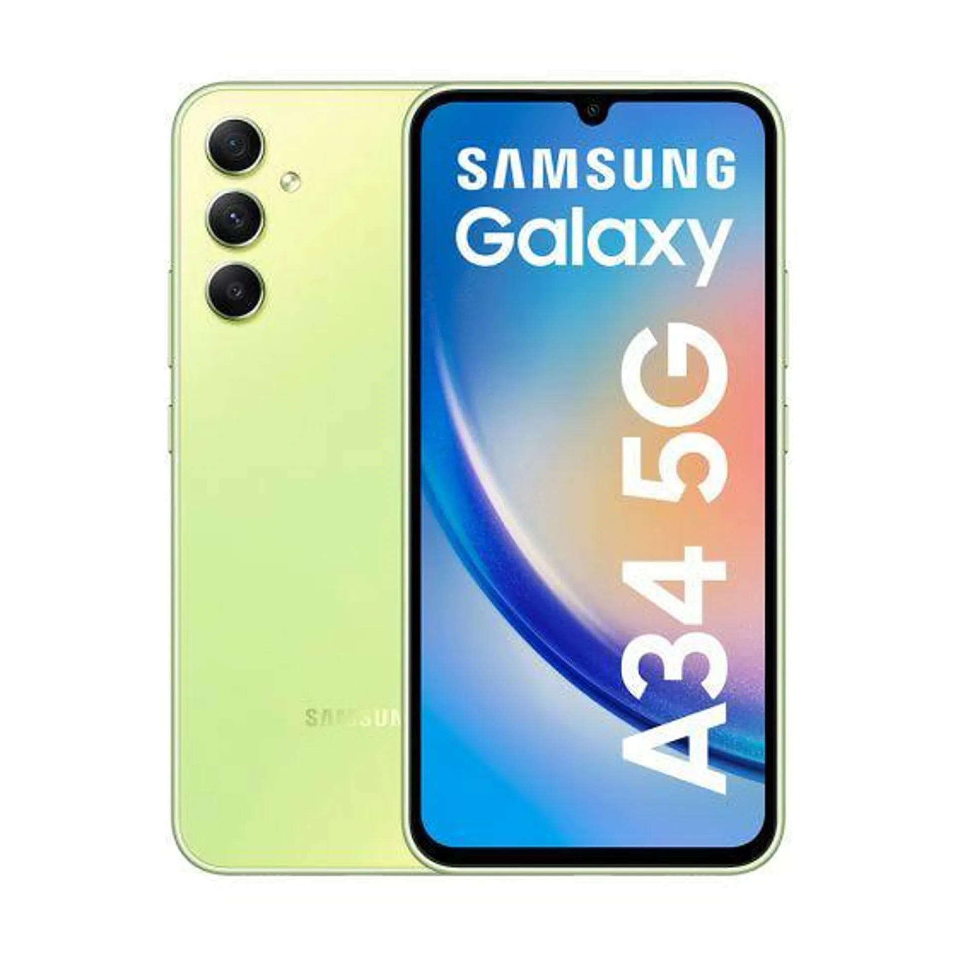 Celular Libre Samsung Galaxy A34 5G 6.6" 256GB 8GB RAM Light Green