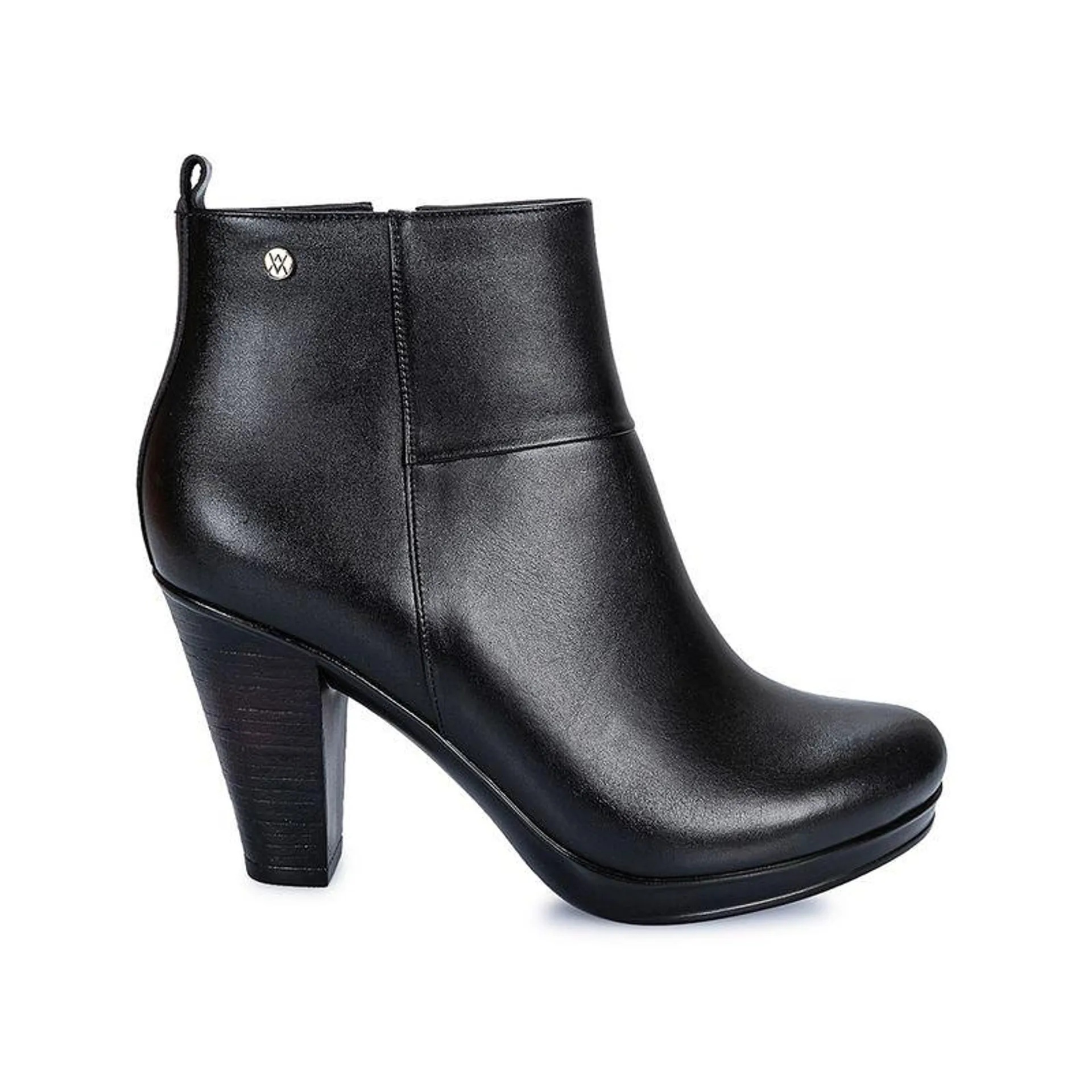 Botin Jodhpur Casual LINDA-2412 Negro Viale Cuero