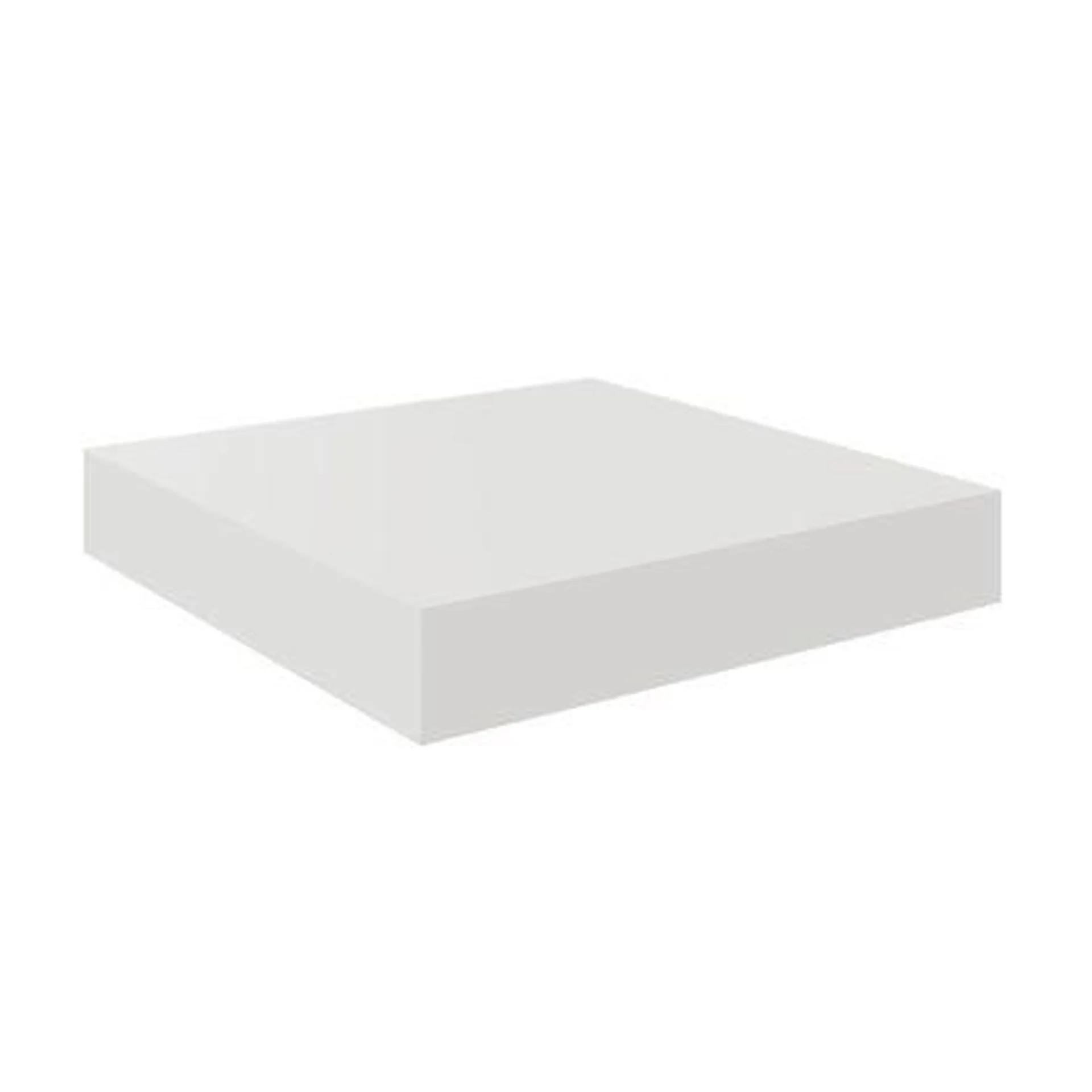 Repisa flotante 23x23.5 color Blanco Spaceo