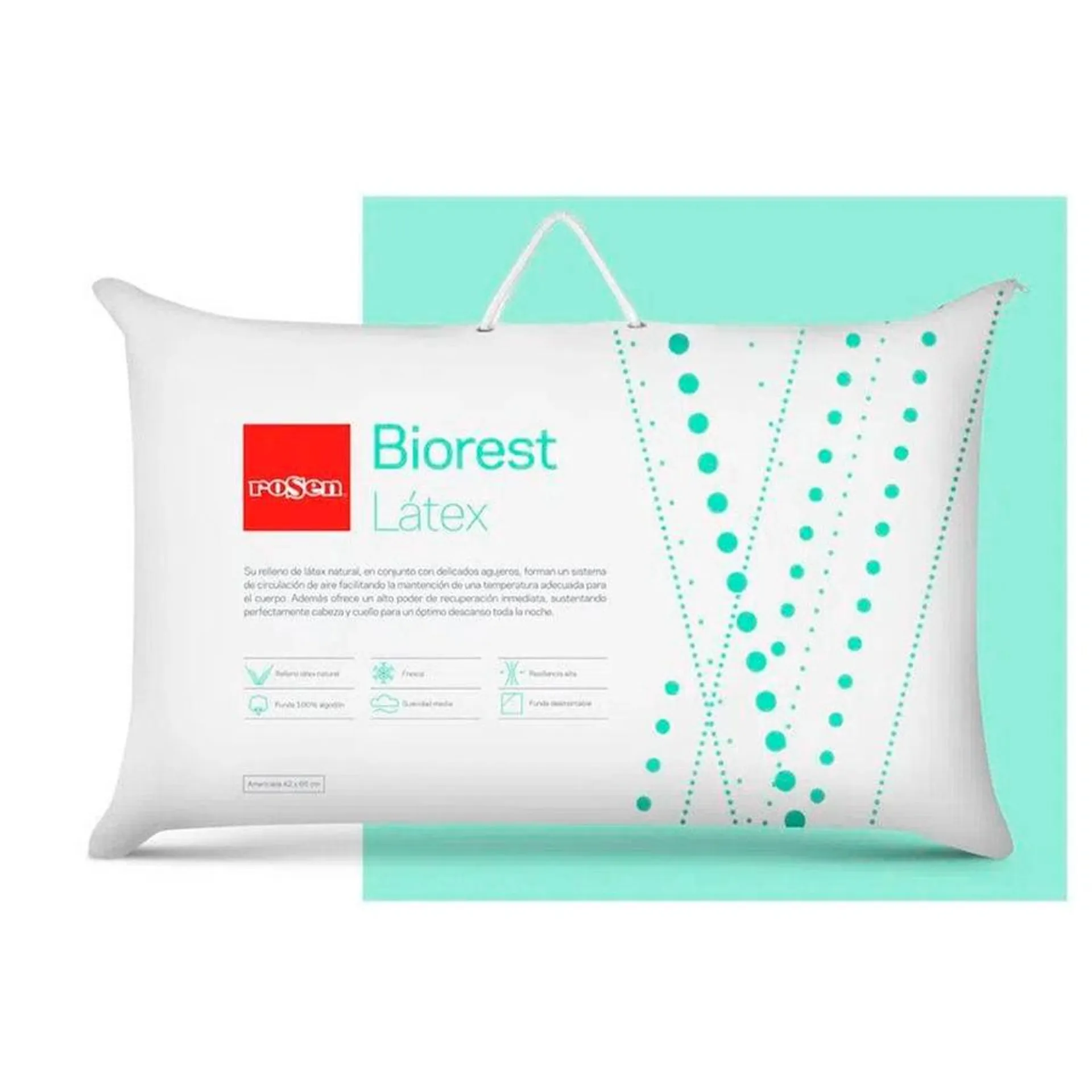 Almohada Látex Biorest