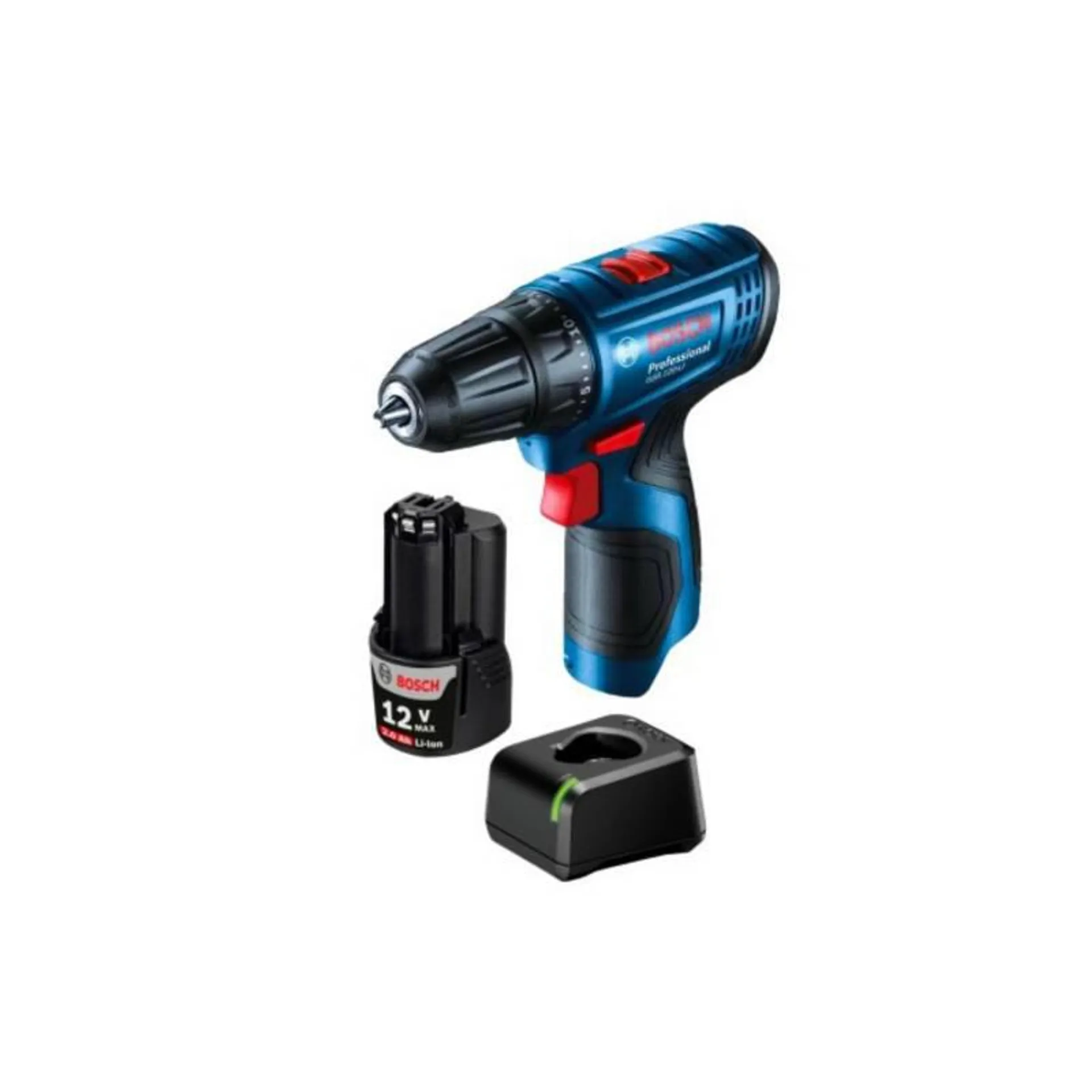 Taladro Atrornillador Inalámbrico 12V GSR 120-LI + Batería + Cargador Bosch