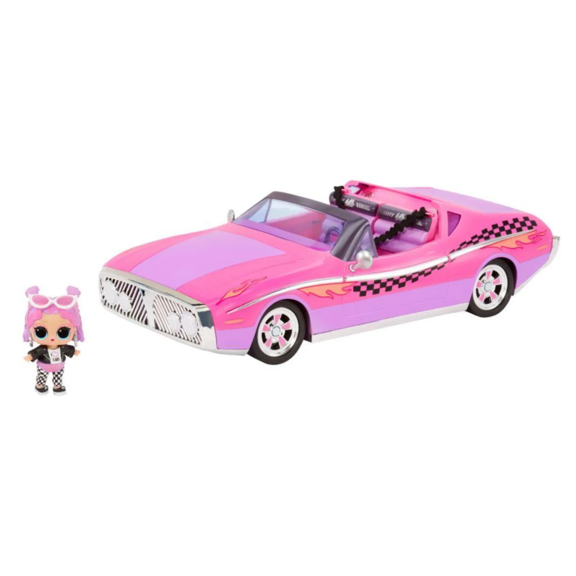 Carro L.O.L. Surprise City Cruiser y Muñeca Tot