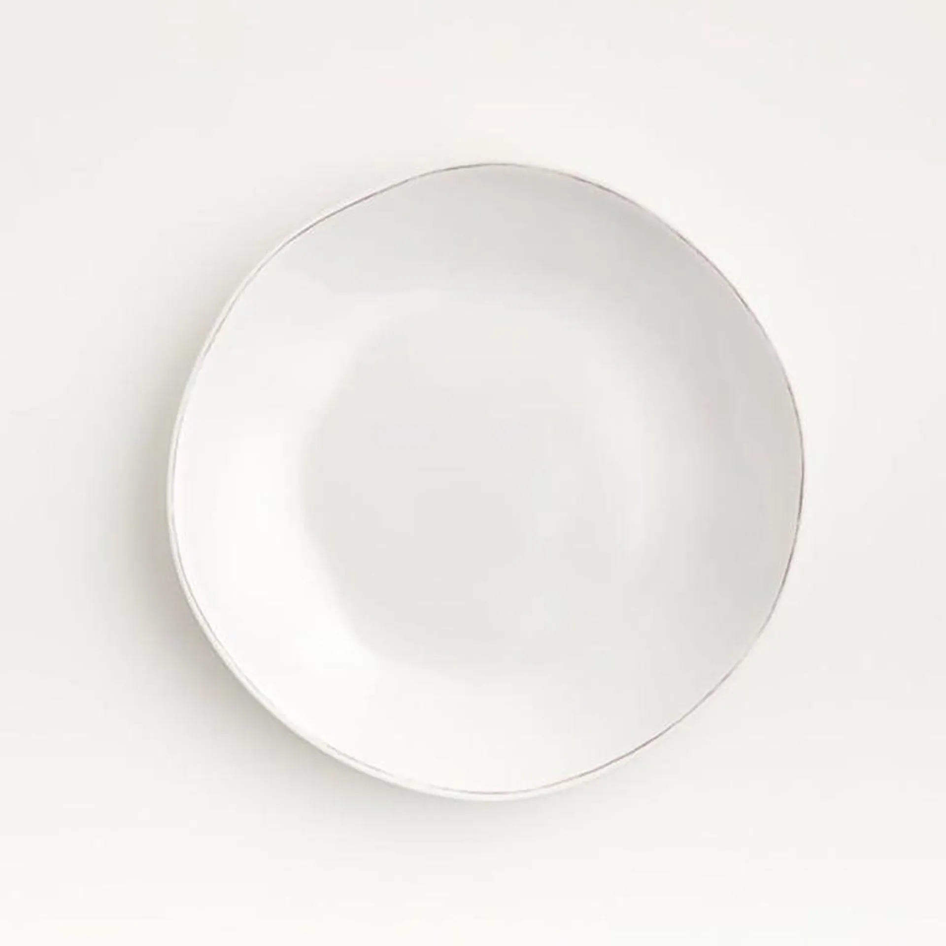 Plato de Ensalada de Melamine Marin Blanco