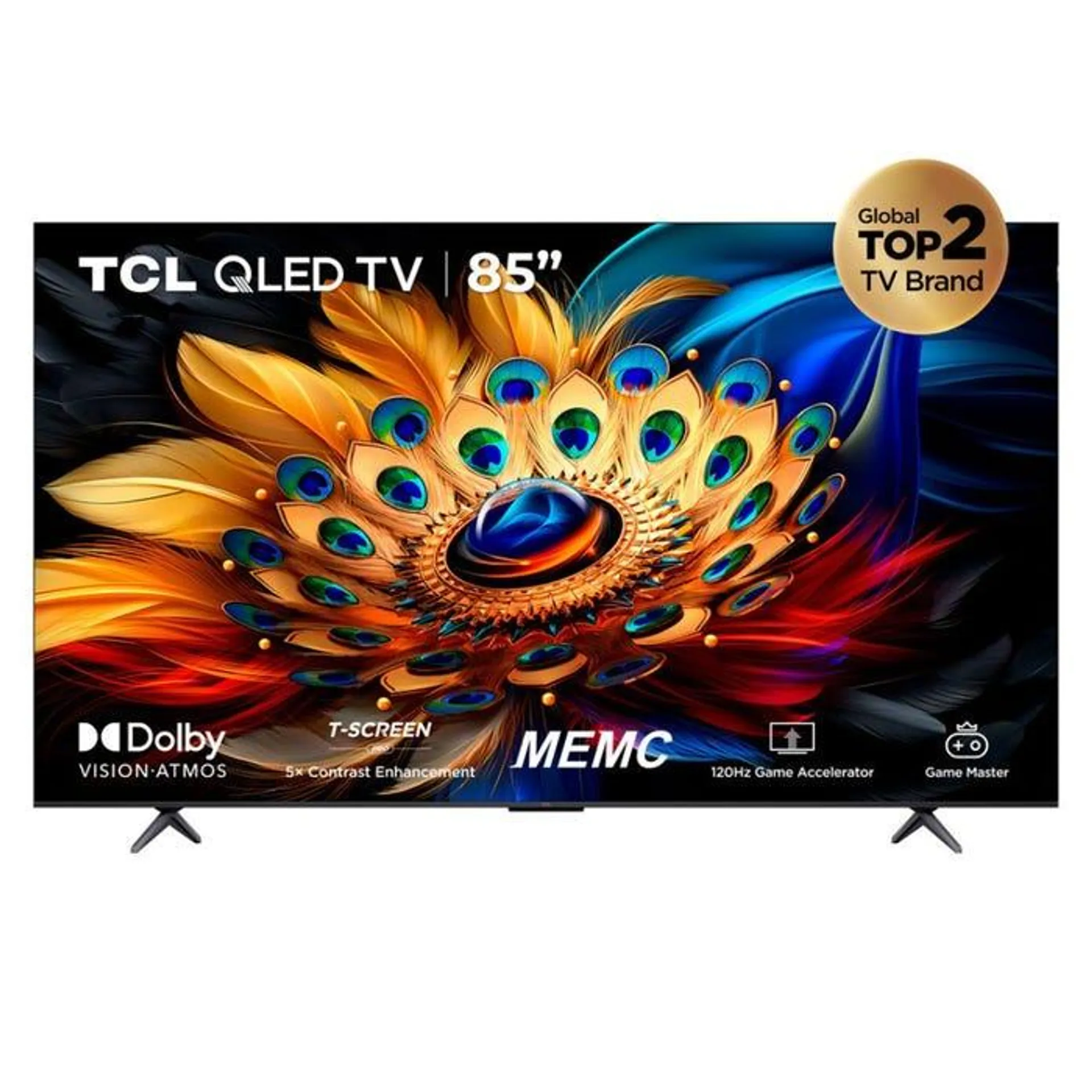 TV TCL 85" QLED Smart Google TV 85C655