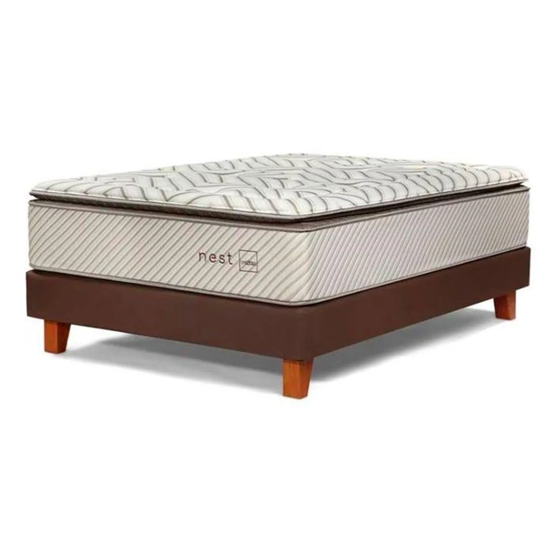 Cama Europea Nest 2 Plazas 135 x 190 cm