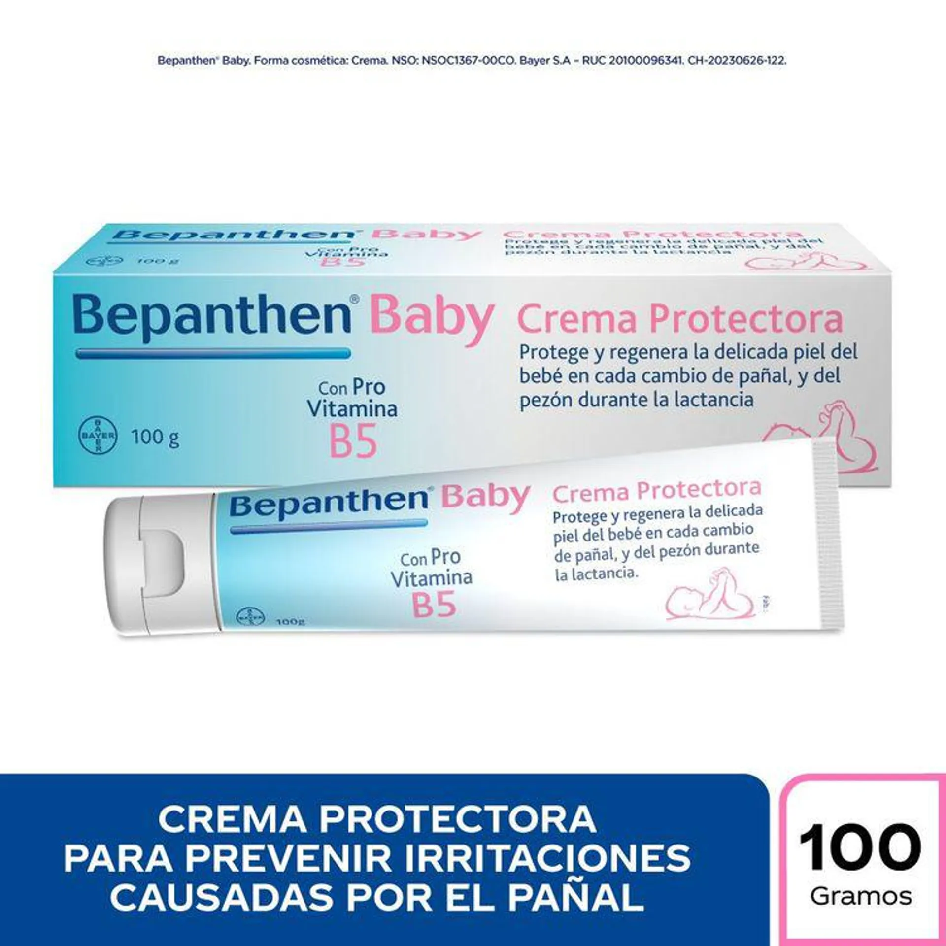 Crema Protectora Bepanthen Baby 100g