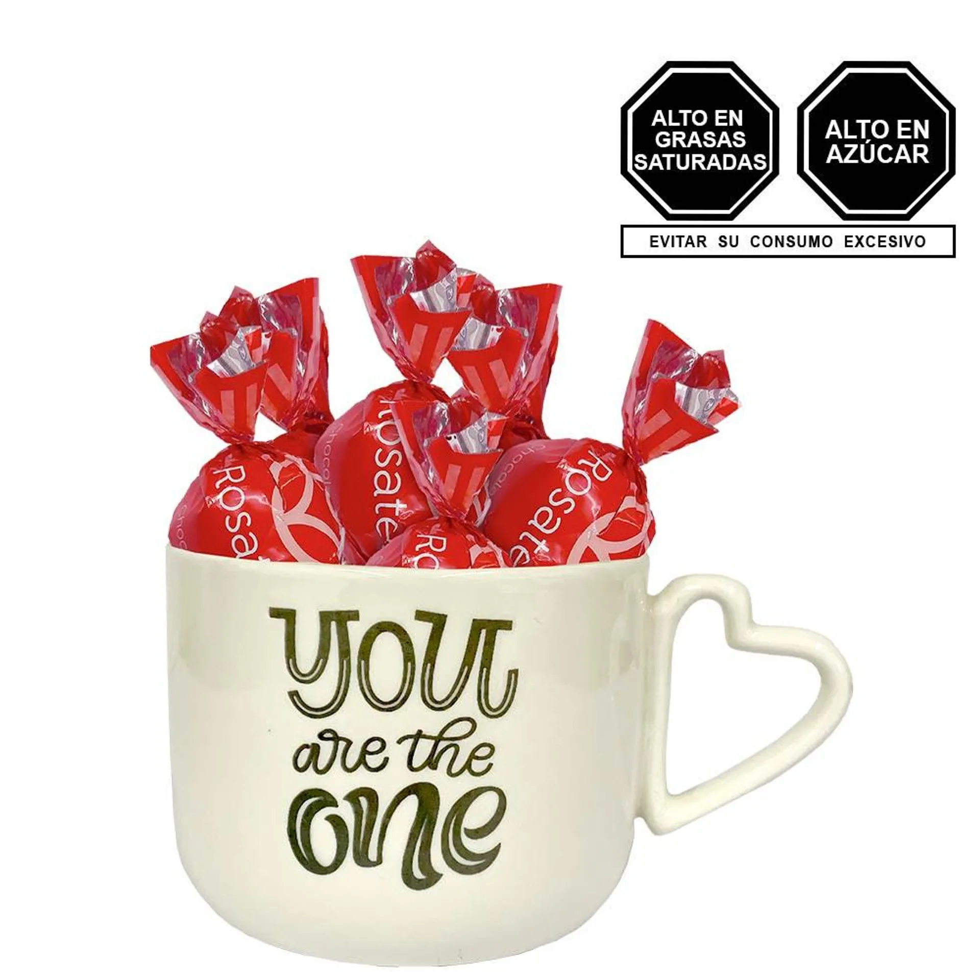 Taza You Are The One con Chocolates Cacaosuyo