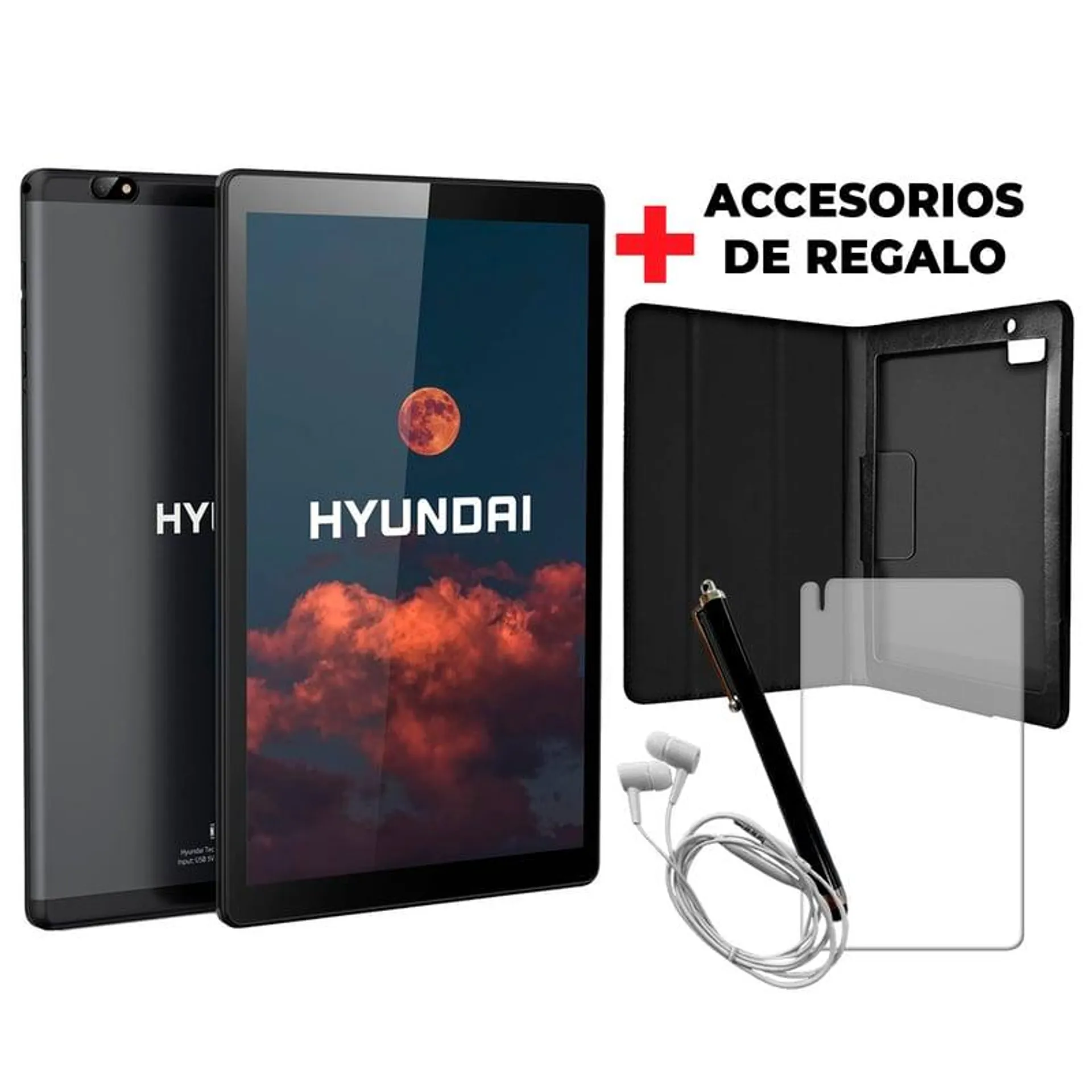 Tablet Hyundai Ram 4Gb Rom 64Gb 10.1 pulgadas Hytab Pro 10LC1 4G CHIP