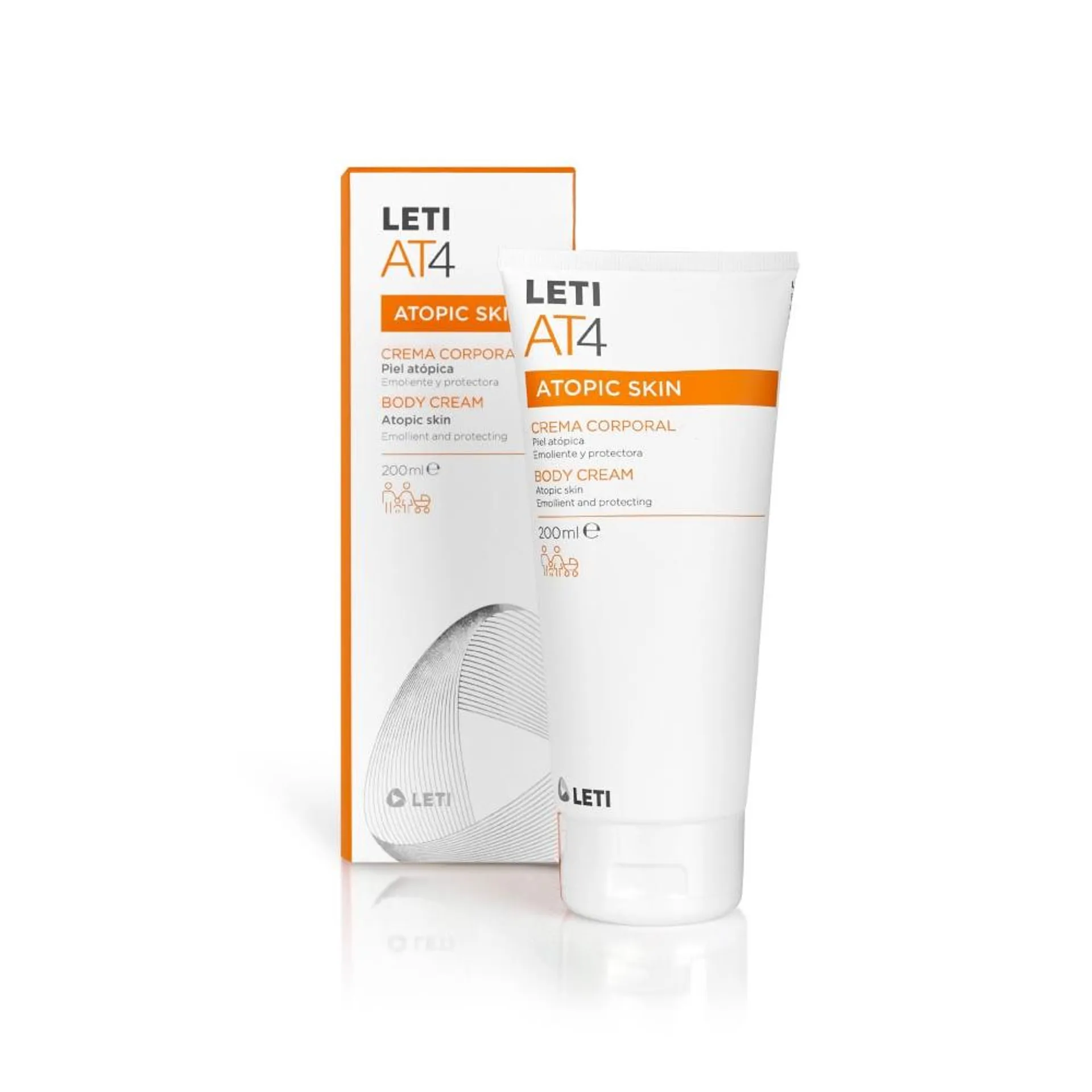 Leti AT4 Crema Corporal x 200 ml